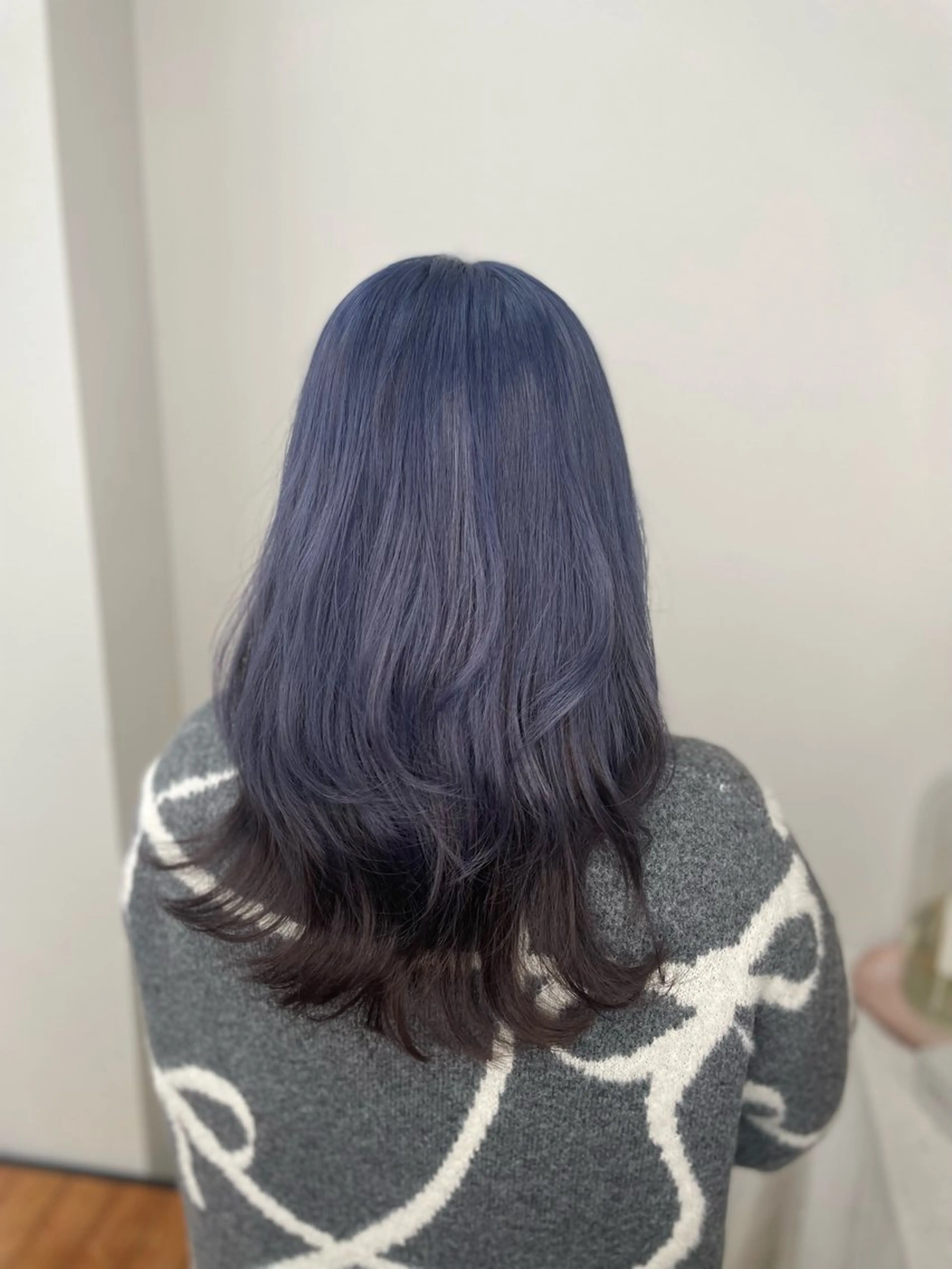 ロング カラー 萩原 加帆のヘアスタイル