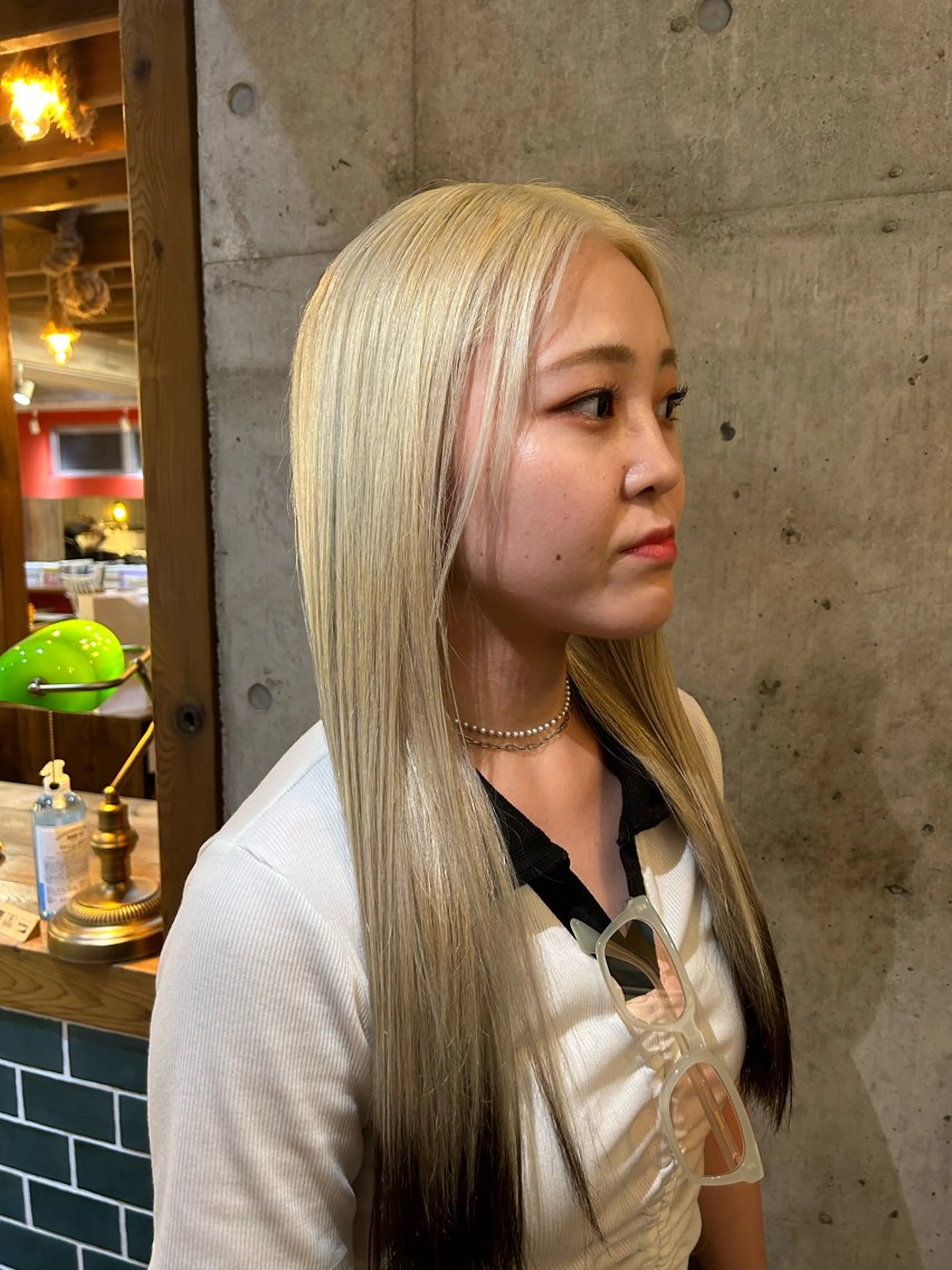 セミロング カラー カット トリートメント 🎨デザイン🥇 美髪・艶髪　日暮千敬のヘアスタイル