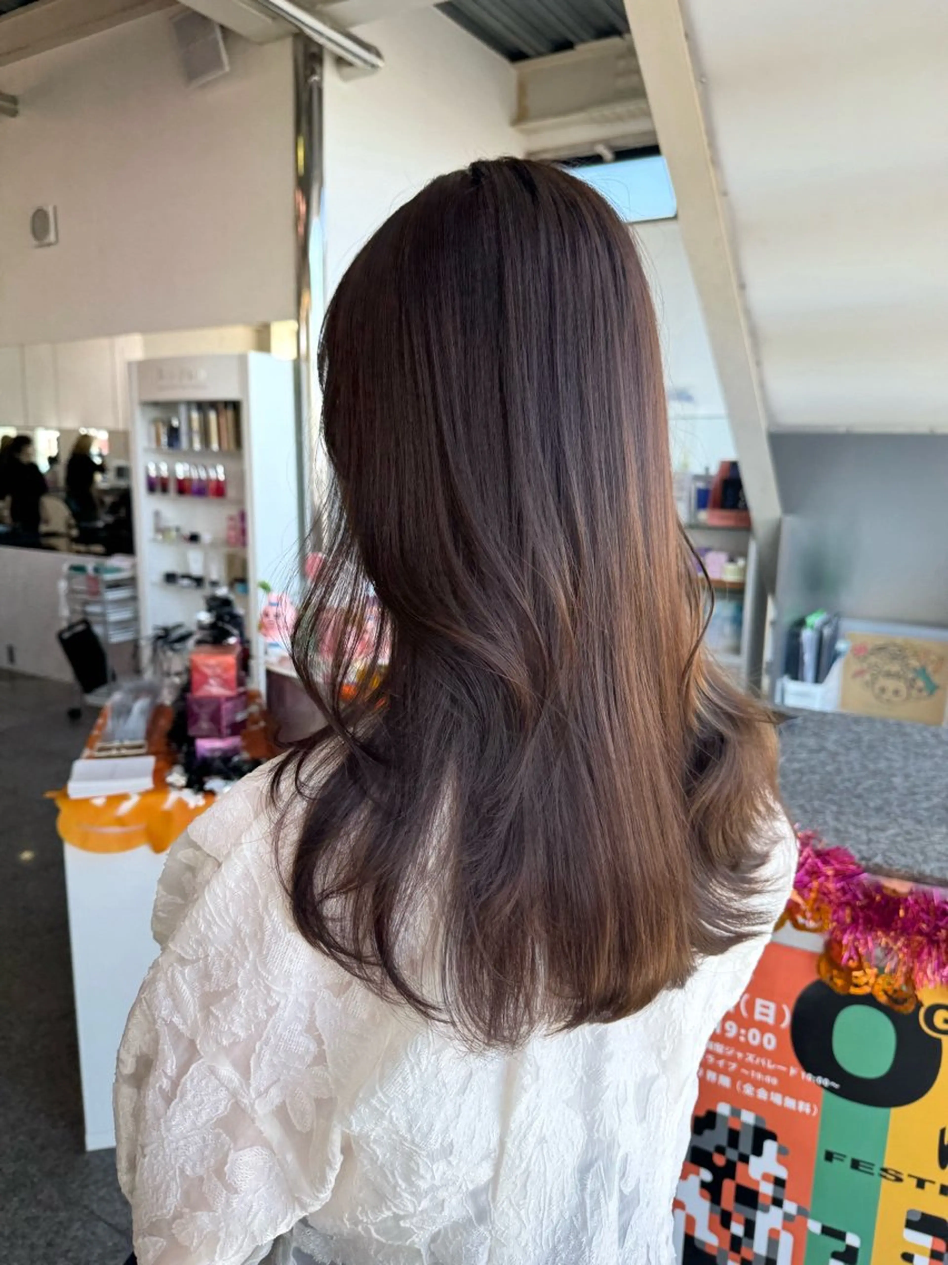 ロング カラー カット ヘアカラー トリートメント 🫧ヒシダアキ /taboo🫧のヘアスタイル