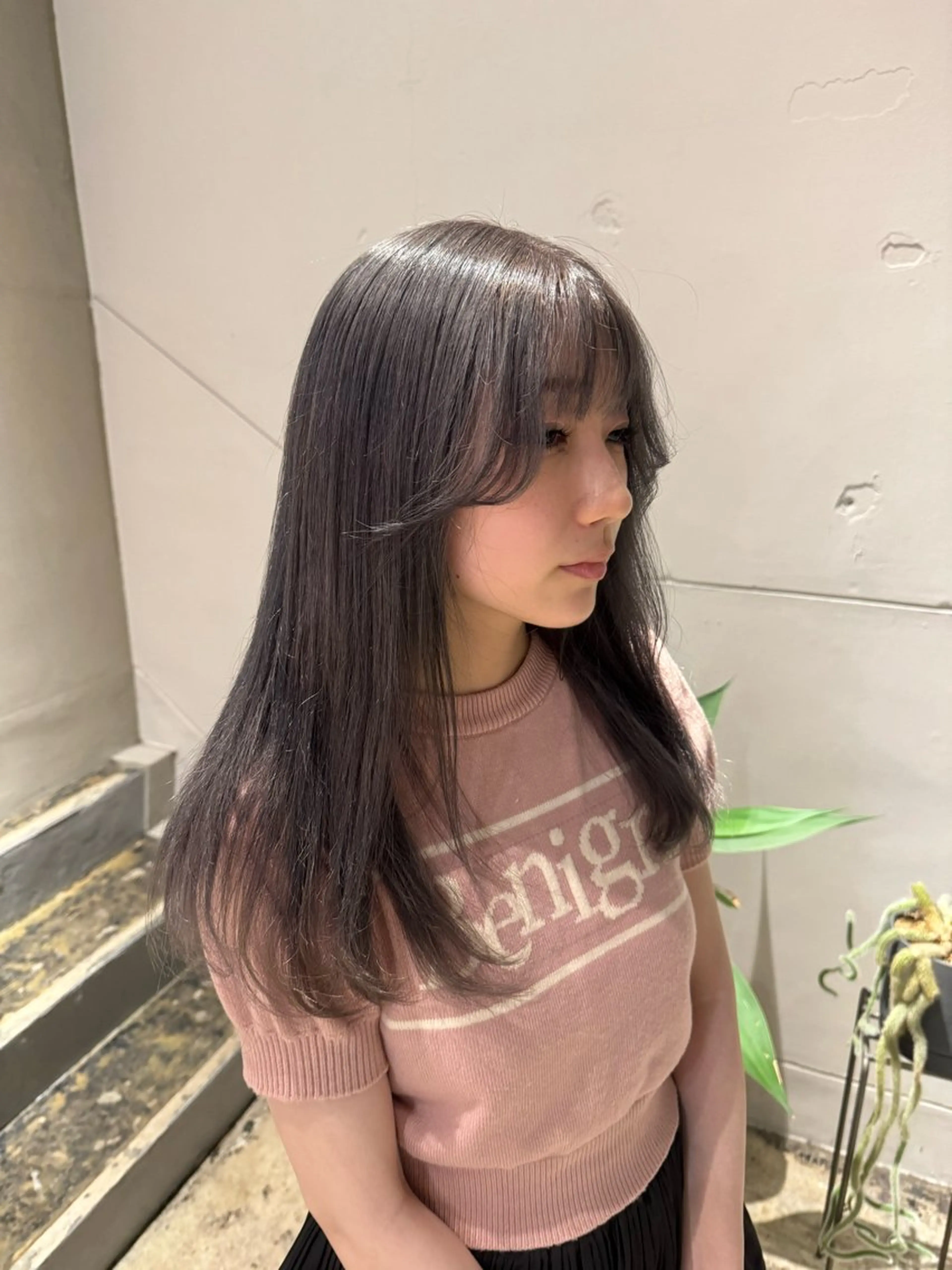ロング カラー カット ヘアカラー トリートメント Casetta. もえか🌟のヘアスタイル