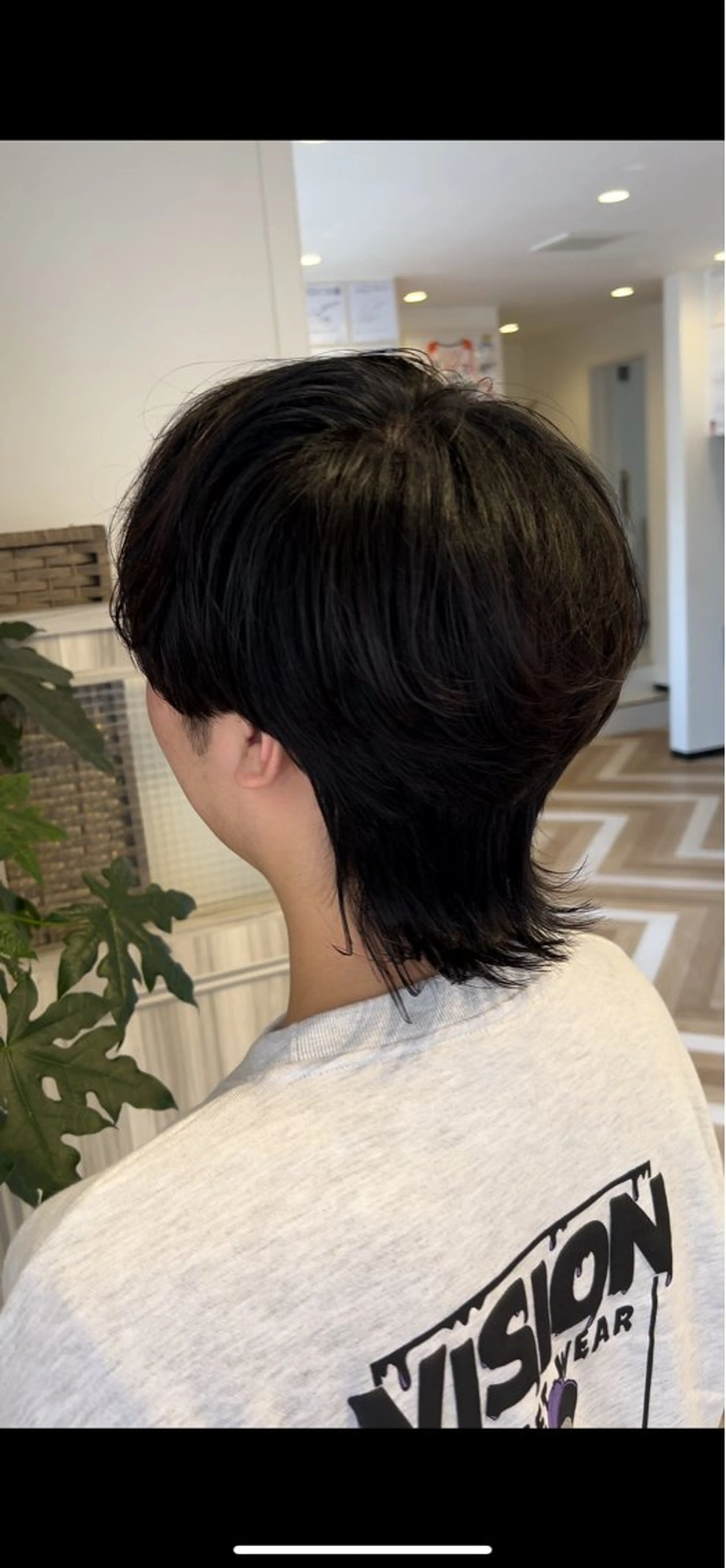メンズ マッシュウルフ マッシュ メンズウルフカット ウルフカット 剣持 快吏ARISEのヘアスタイル