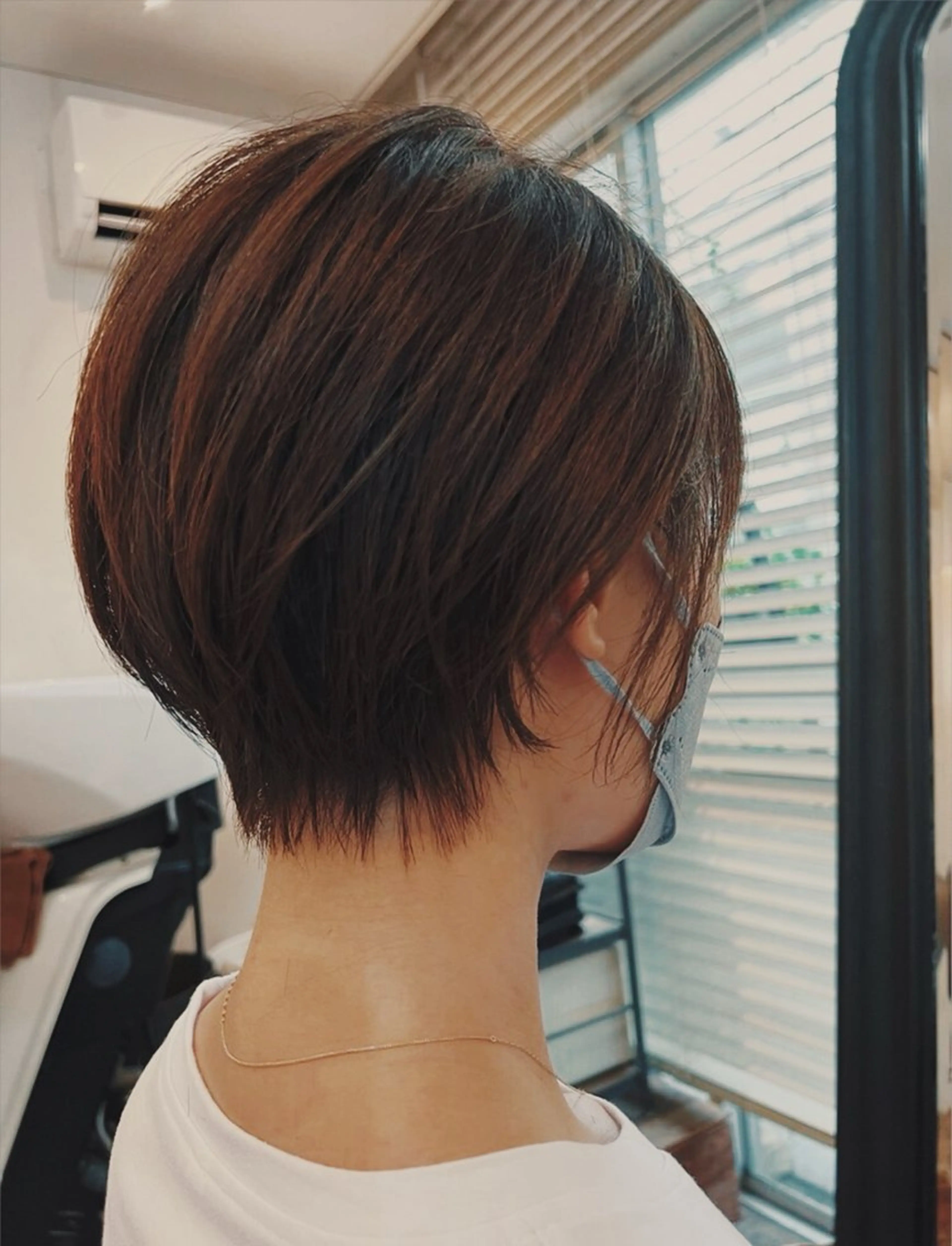 ショート 似合わせカット ショートヘア 丸みショート🌙 タッセルボブ/井上翔のヘアスタイル