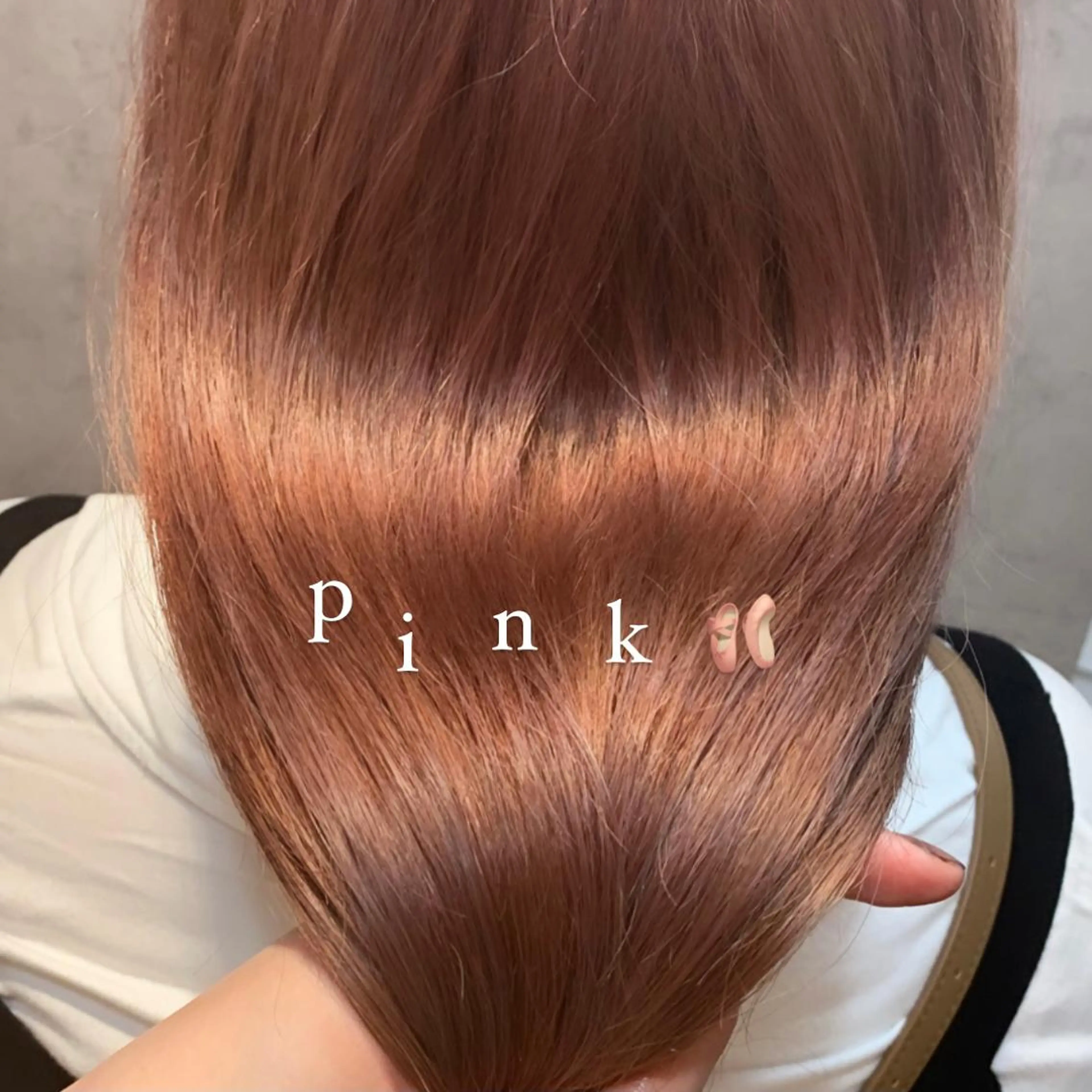 ロング カラー ベージュカラー ブリーチ ケアブリーチ ピンクカラー ピンクベージュ 💁‍♂️メンズカッ トパーマ💈大田涼華のヘアスタイル