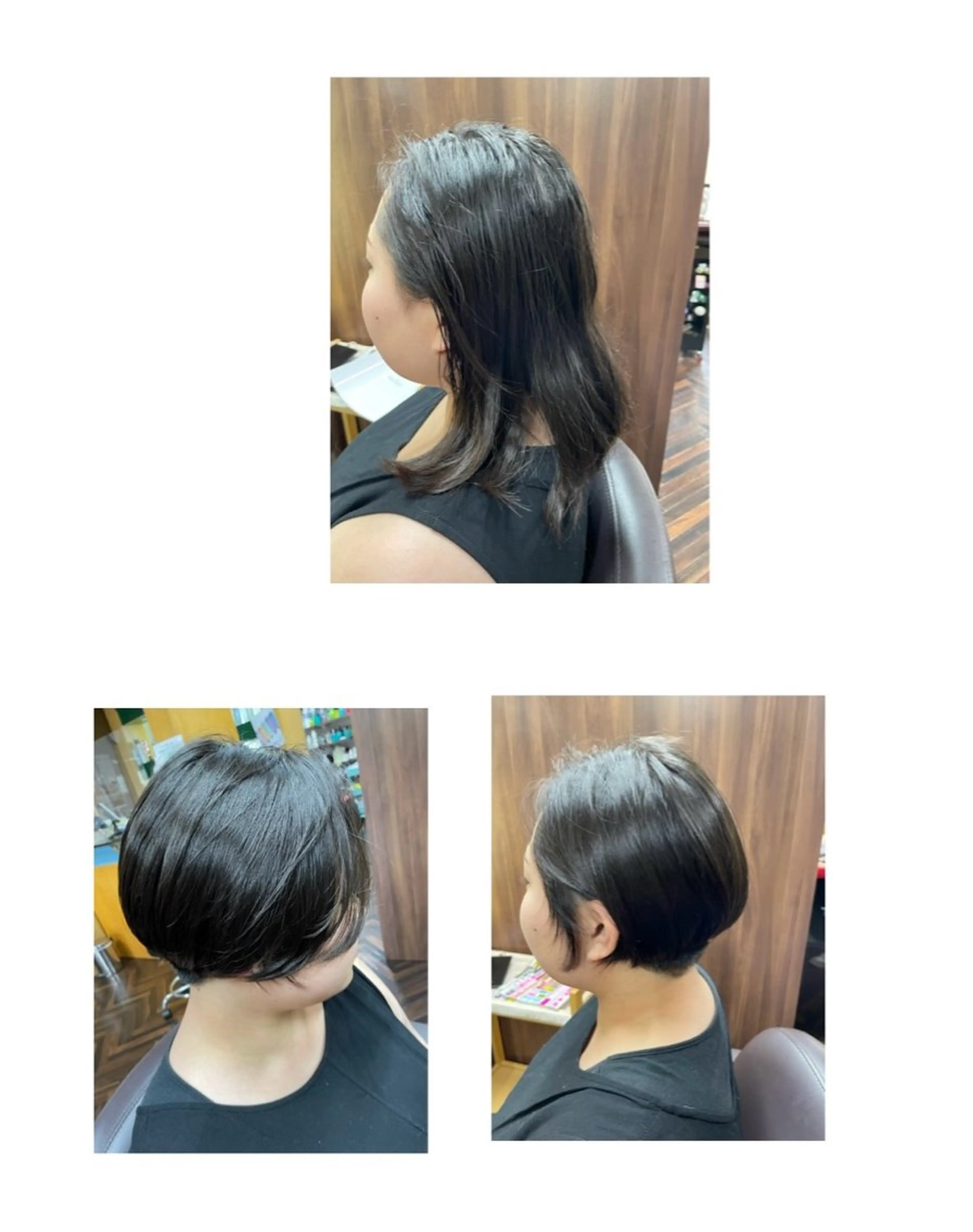 ショート katae sayoriのヘアスタイル