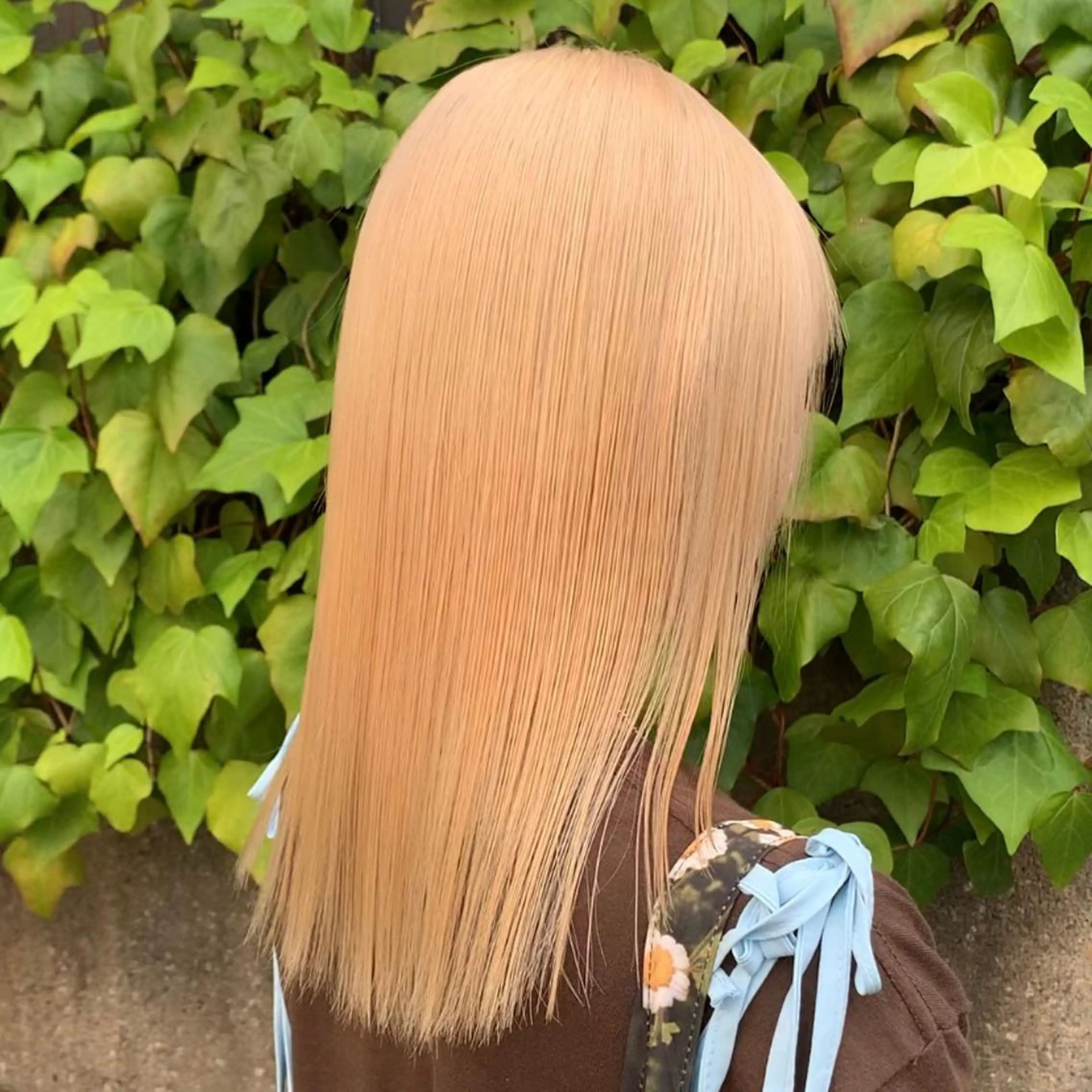 ミディアム カラー ヘアカラー トリートメント サロウィン(SALOWIN)原宿iori店所属・れい🫧 ハイトーン特化のヘアスタイル