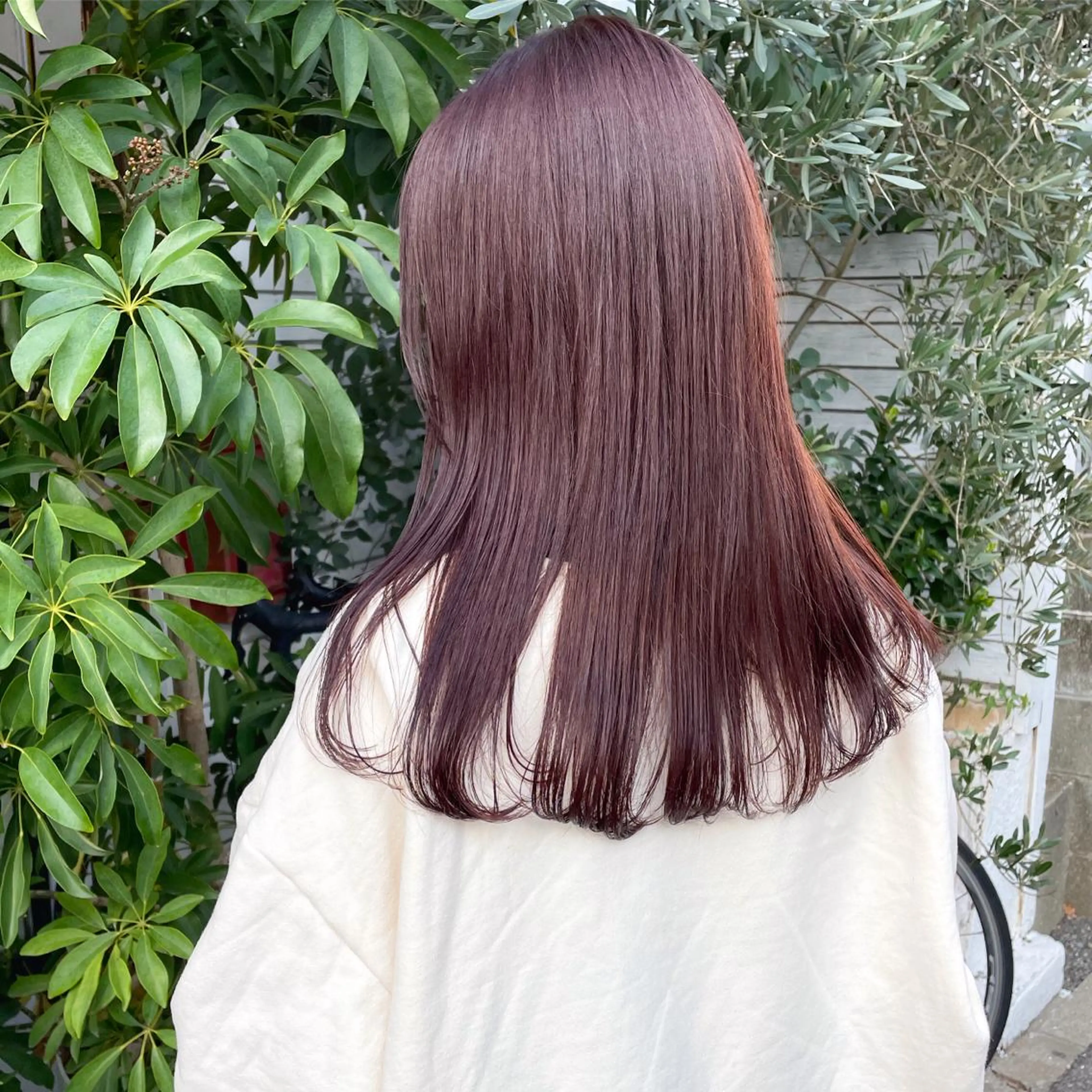 セミロング カラー カット ヘアカラー トリートメント 松田 卓也のヘアスタイル