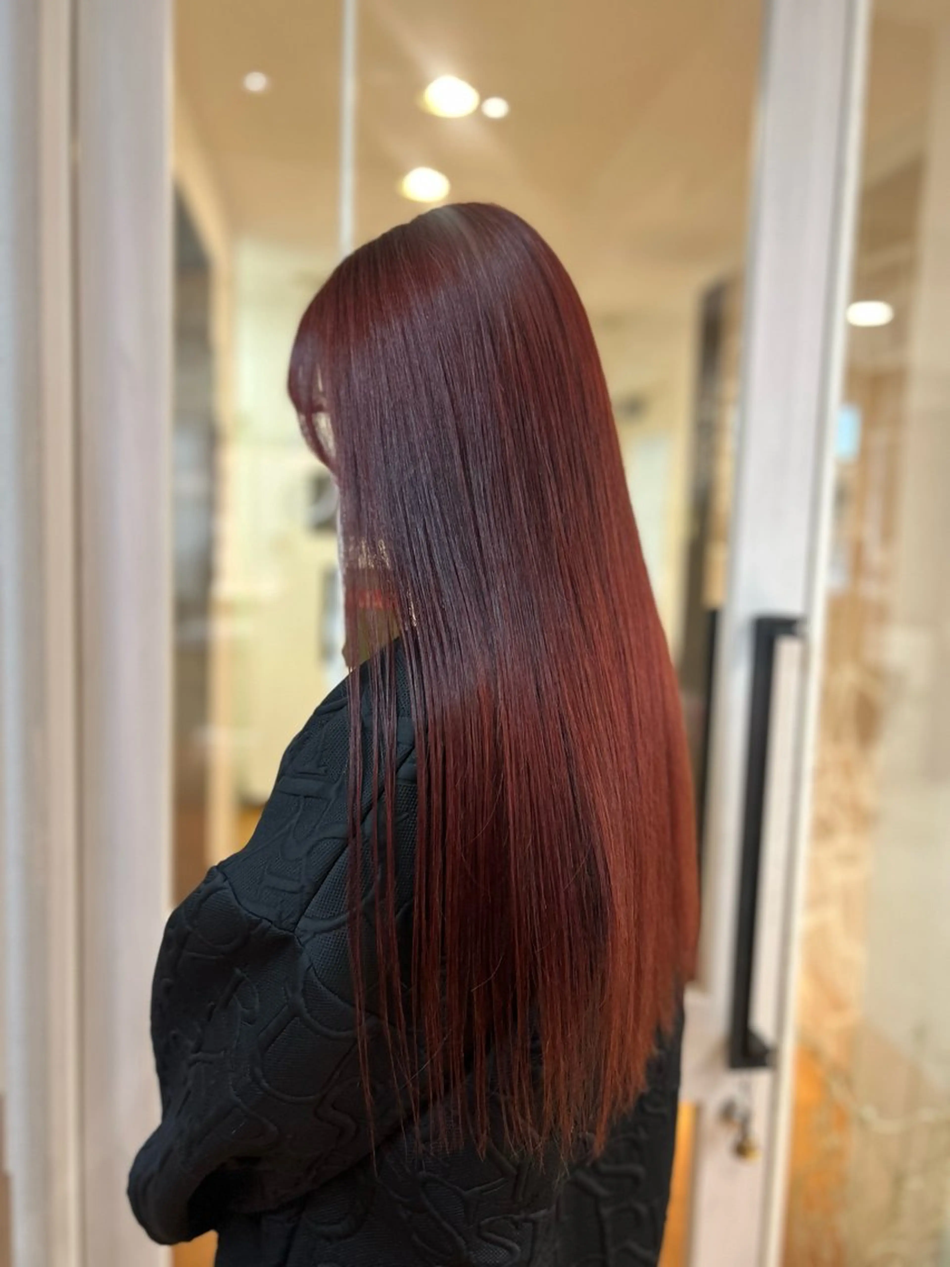 ロング カット ヘアカラー トリートメント CIEL 難波店所属・🎀透明感/レイヤ ー/Kotona🎀のヘアスタイル