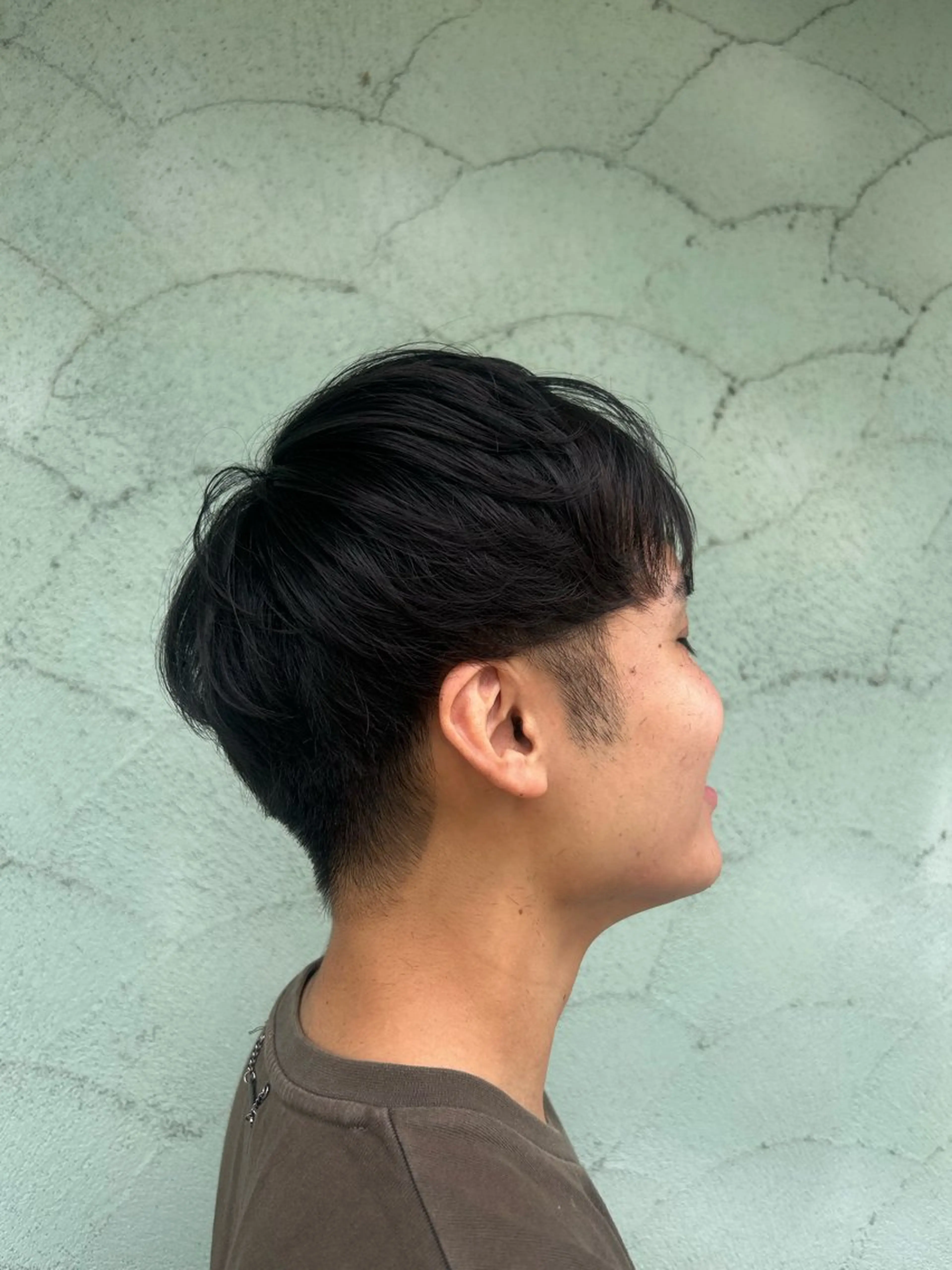 メンズ マッシュ シースルーマッシュ カット 【カラーモデル募集 】サキ🫧のヘアスタイル