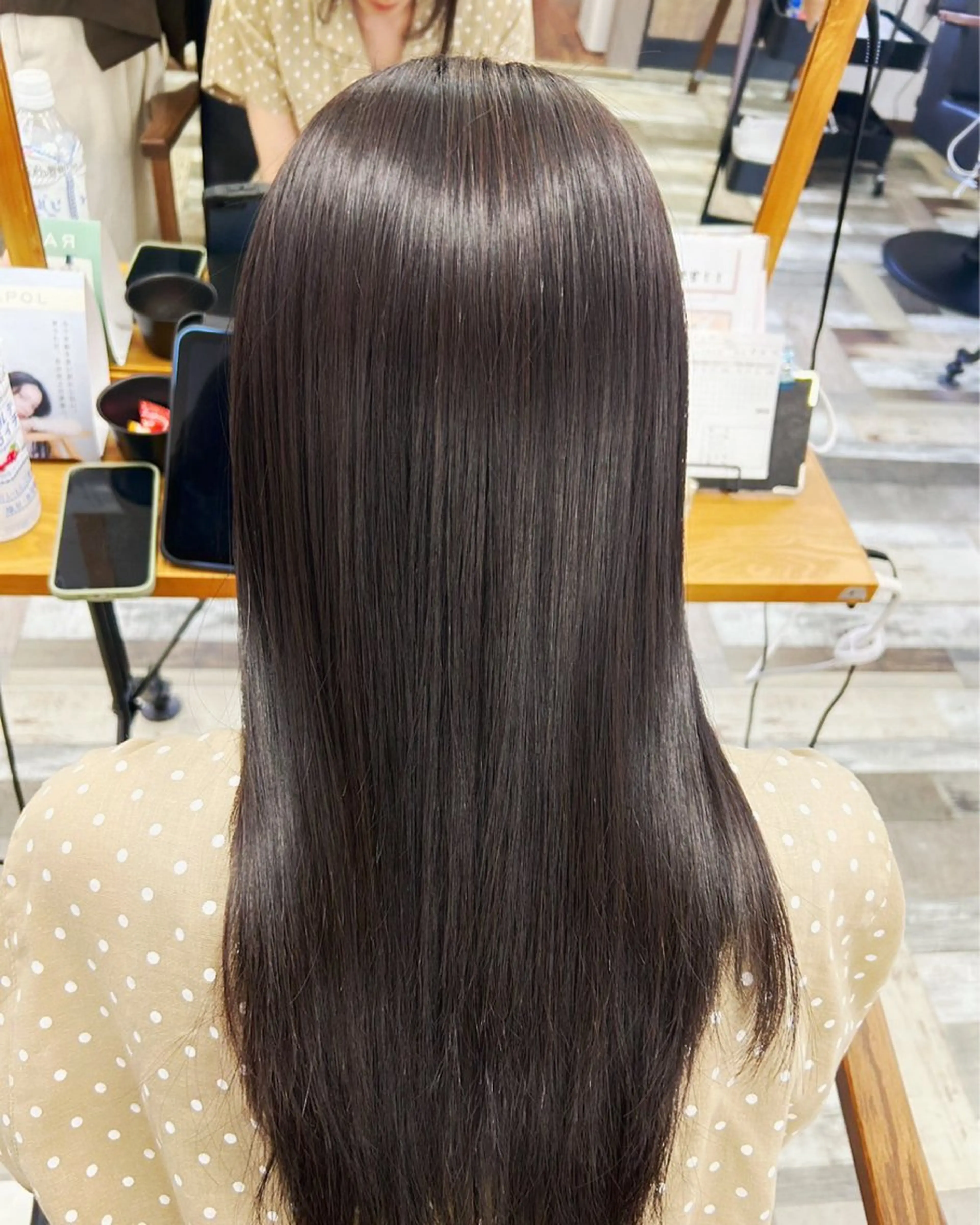 🎀【話題の髪質改善】🎀カット+ワンカラー+髪質改善トリートメント🌷の写真