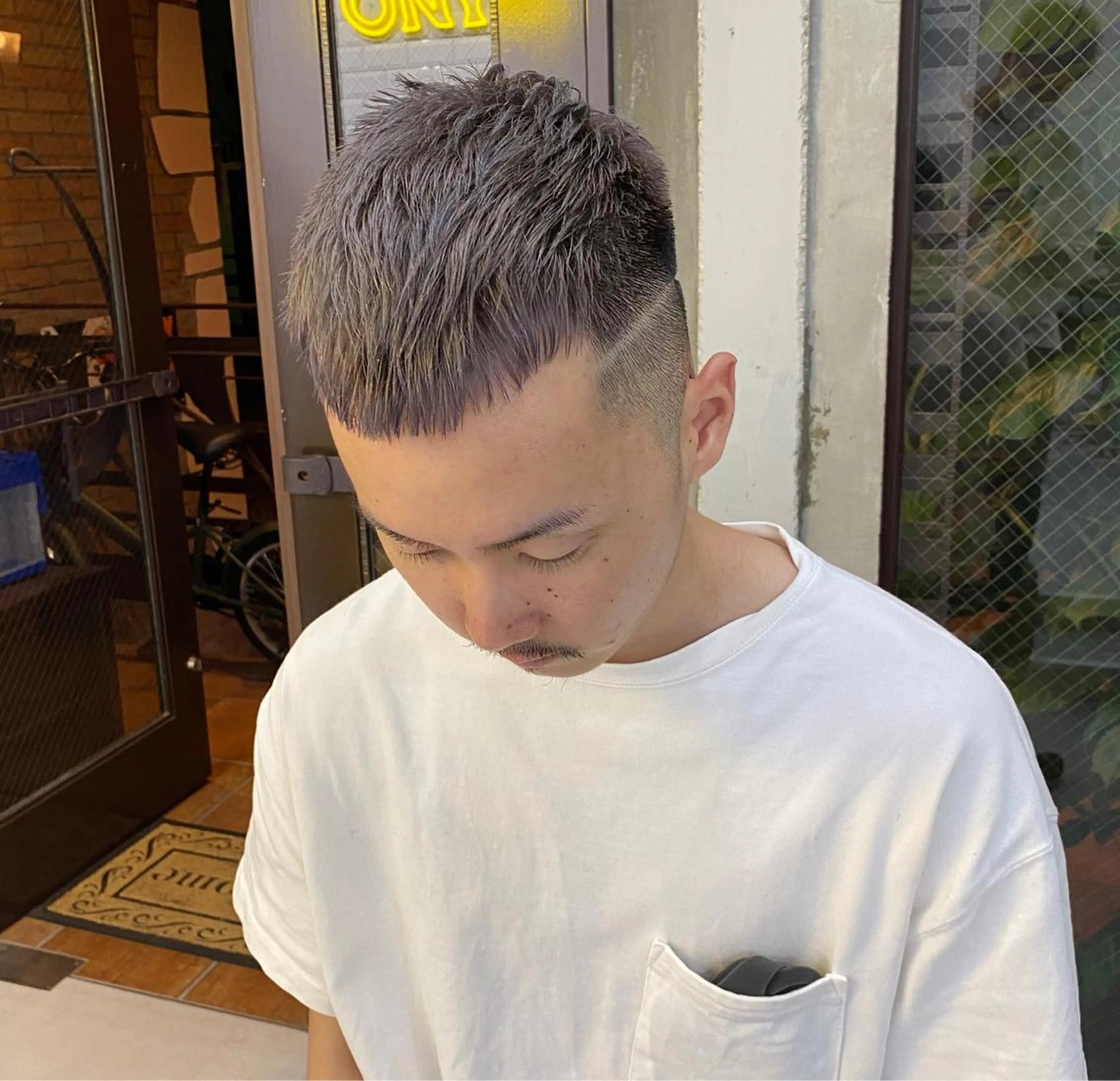 メンズ 断髪刈舞所属・大月 優汰のヘアスタイル