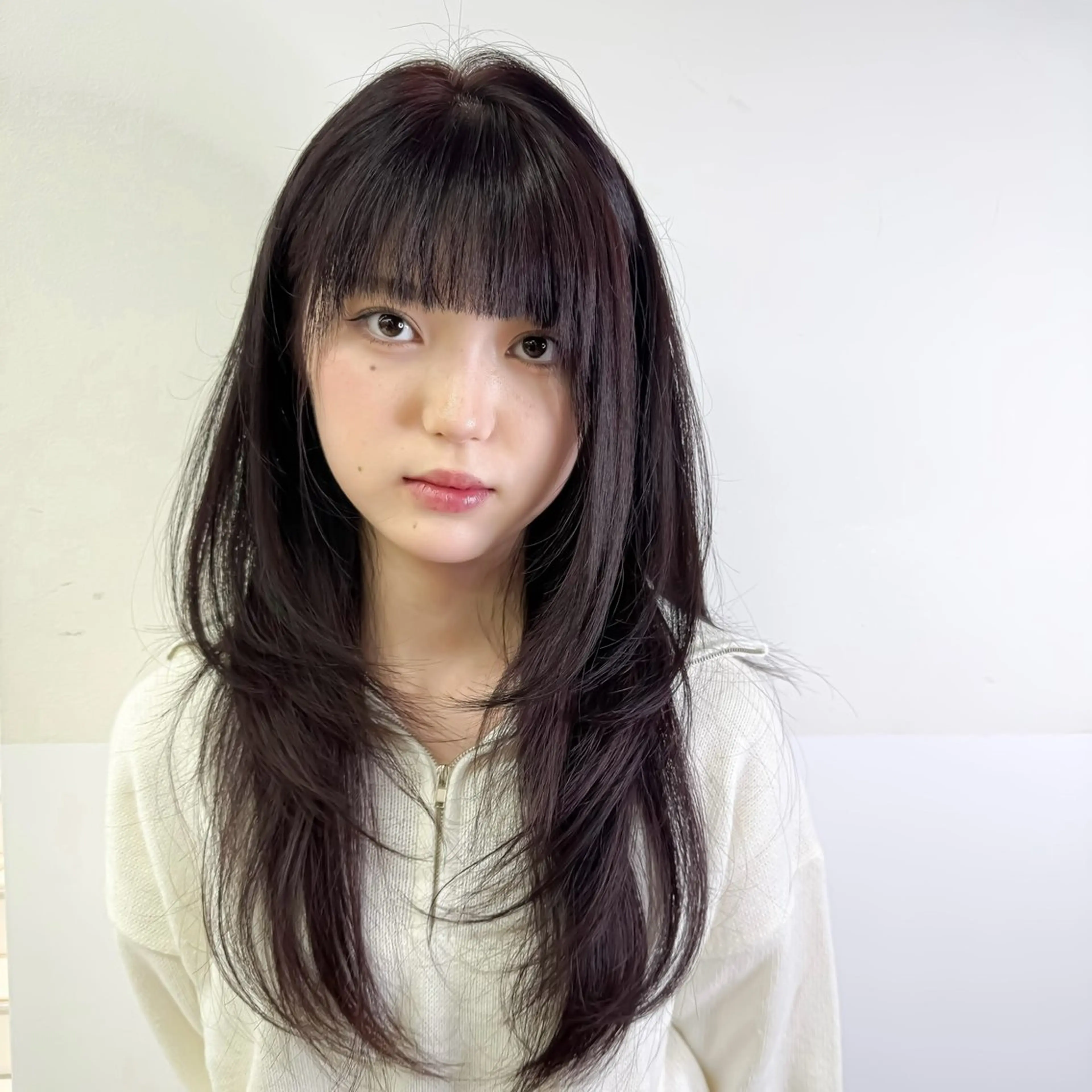 ロング ミディアムレイヤー/ ロングレイヤー堀匠吾のヘアスタイル