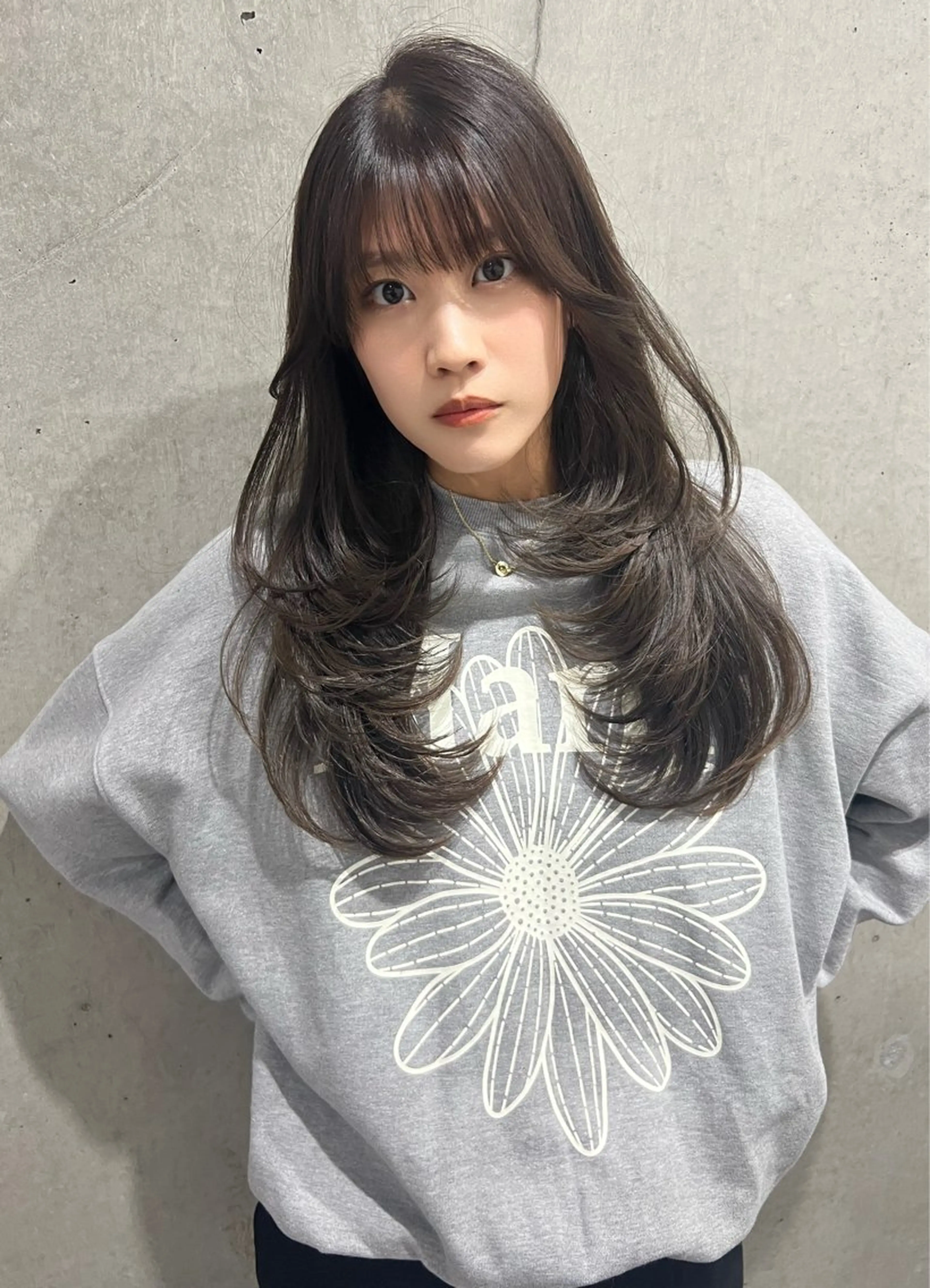ロング FOCUS 柏所属・篠塚 純のヘアスタイル