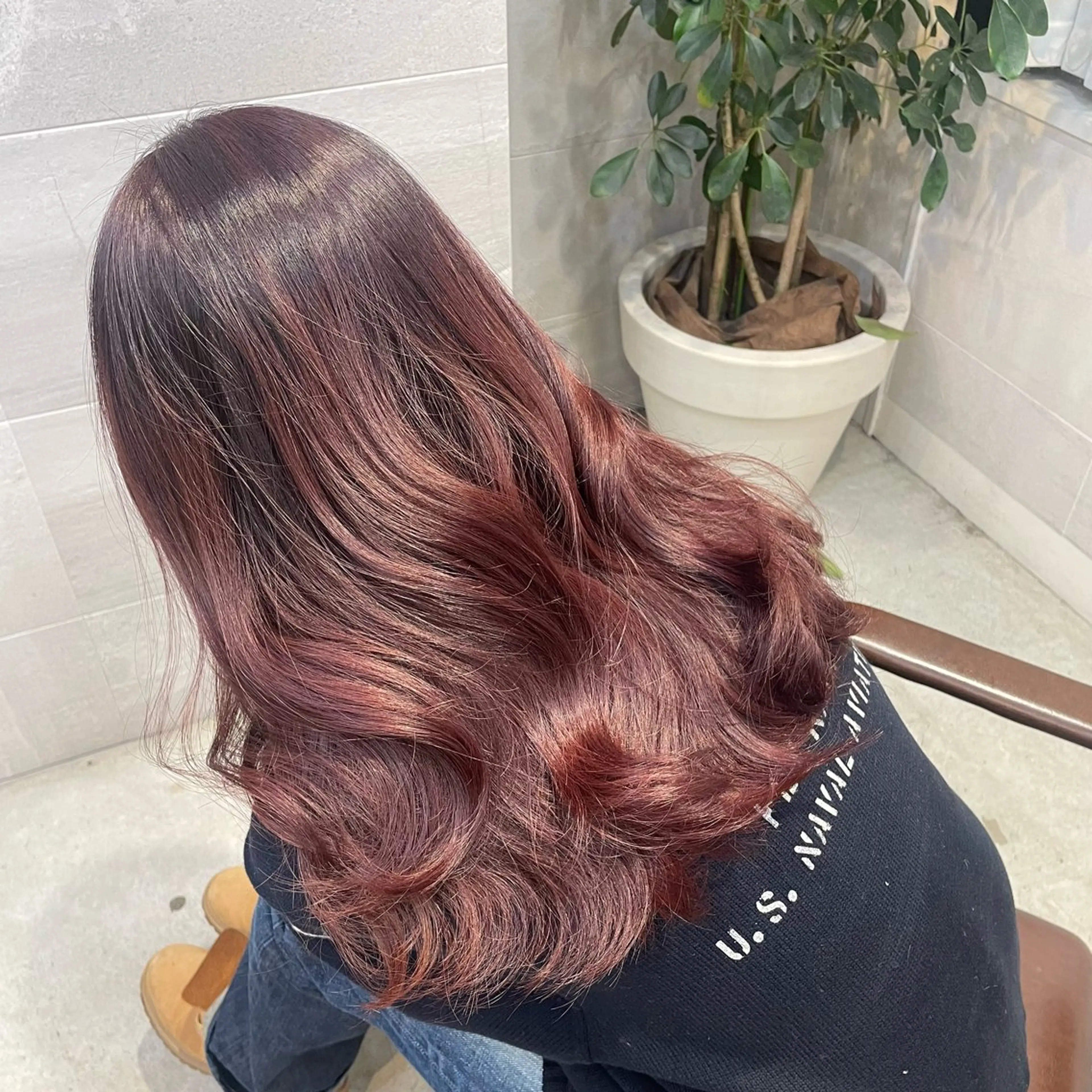 ロング はやしだ あおいのヘアスタイル