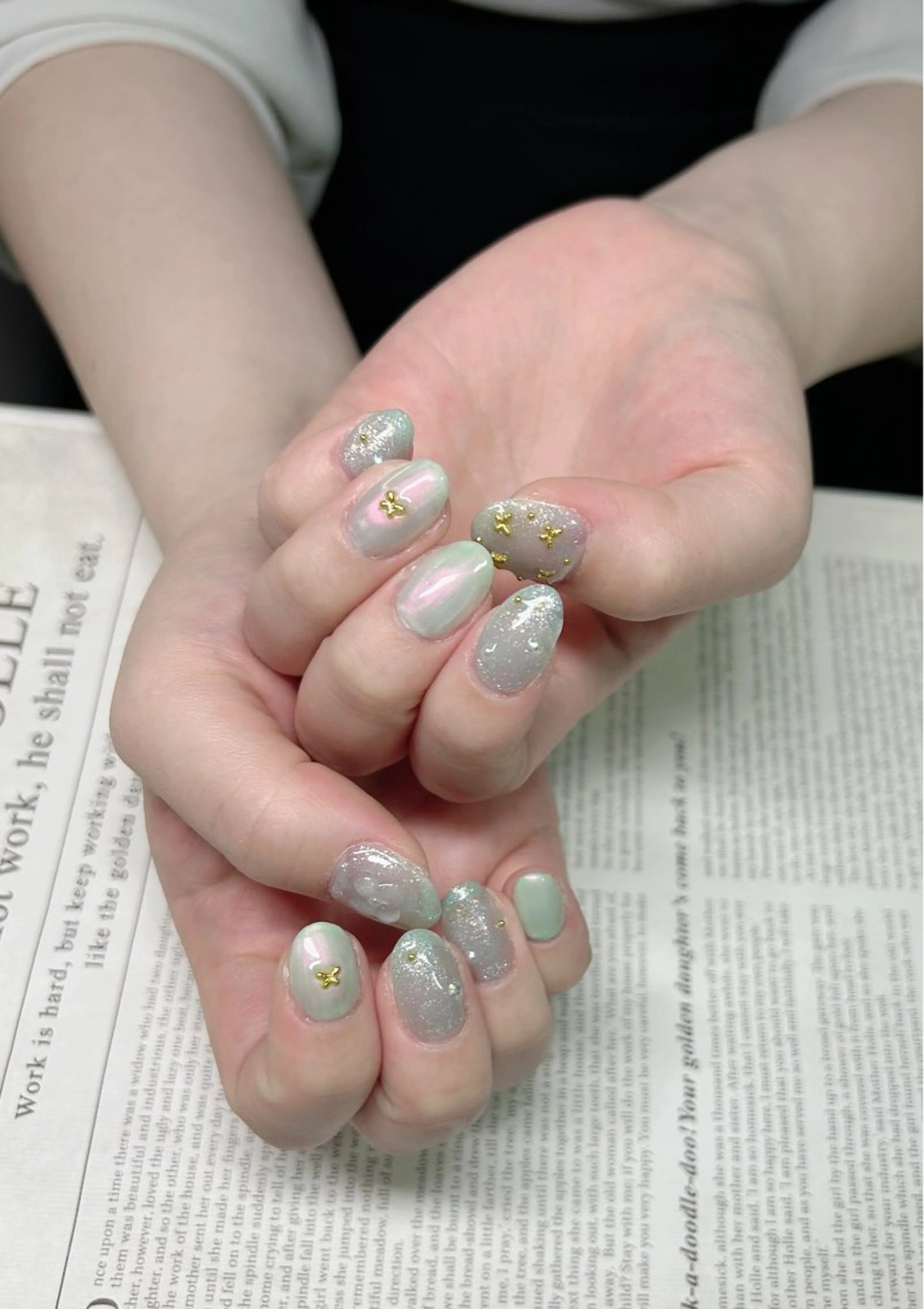 ネイル ハンドネイル コウ ヨウのネイルデザイン