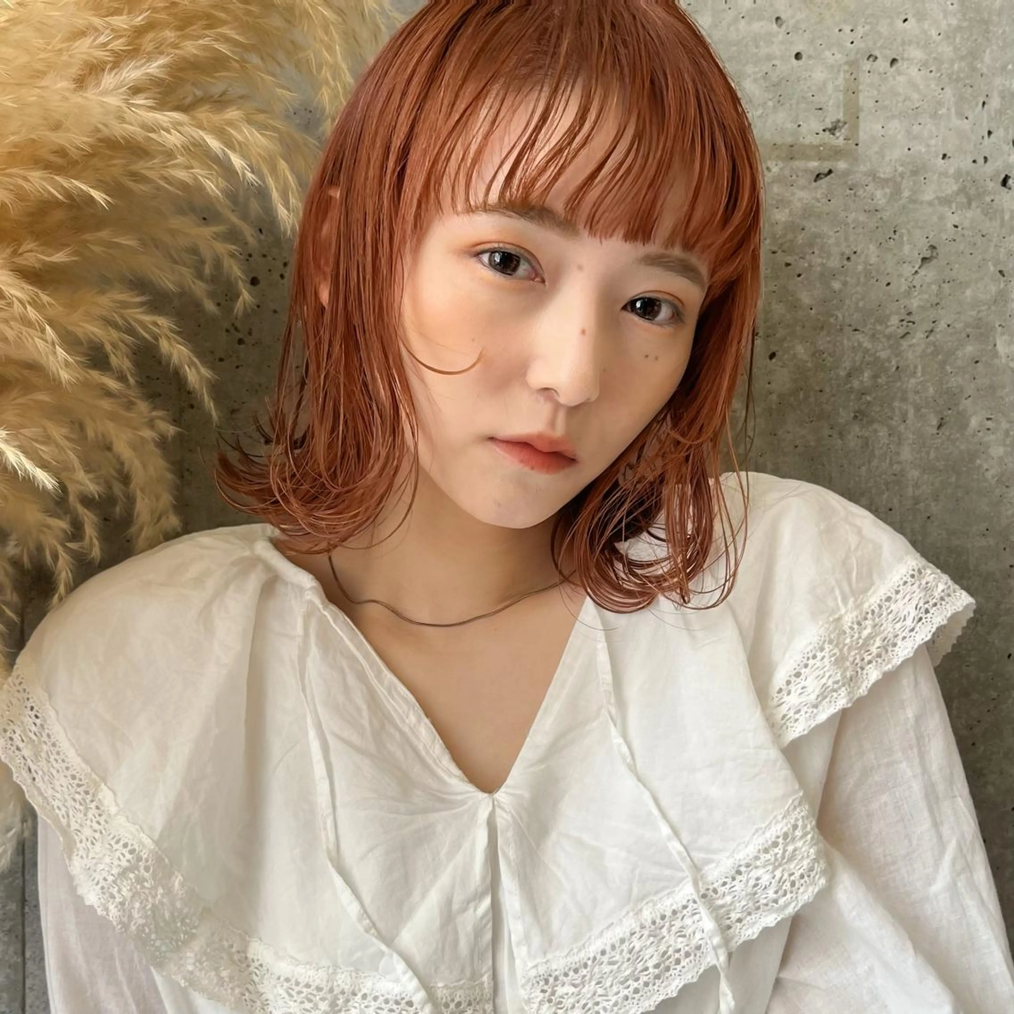 ショート カラー 暖色/艶髪/ボブ/ ショート/Ayaのヘアスタイル