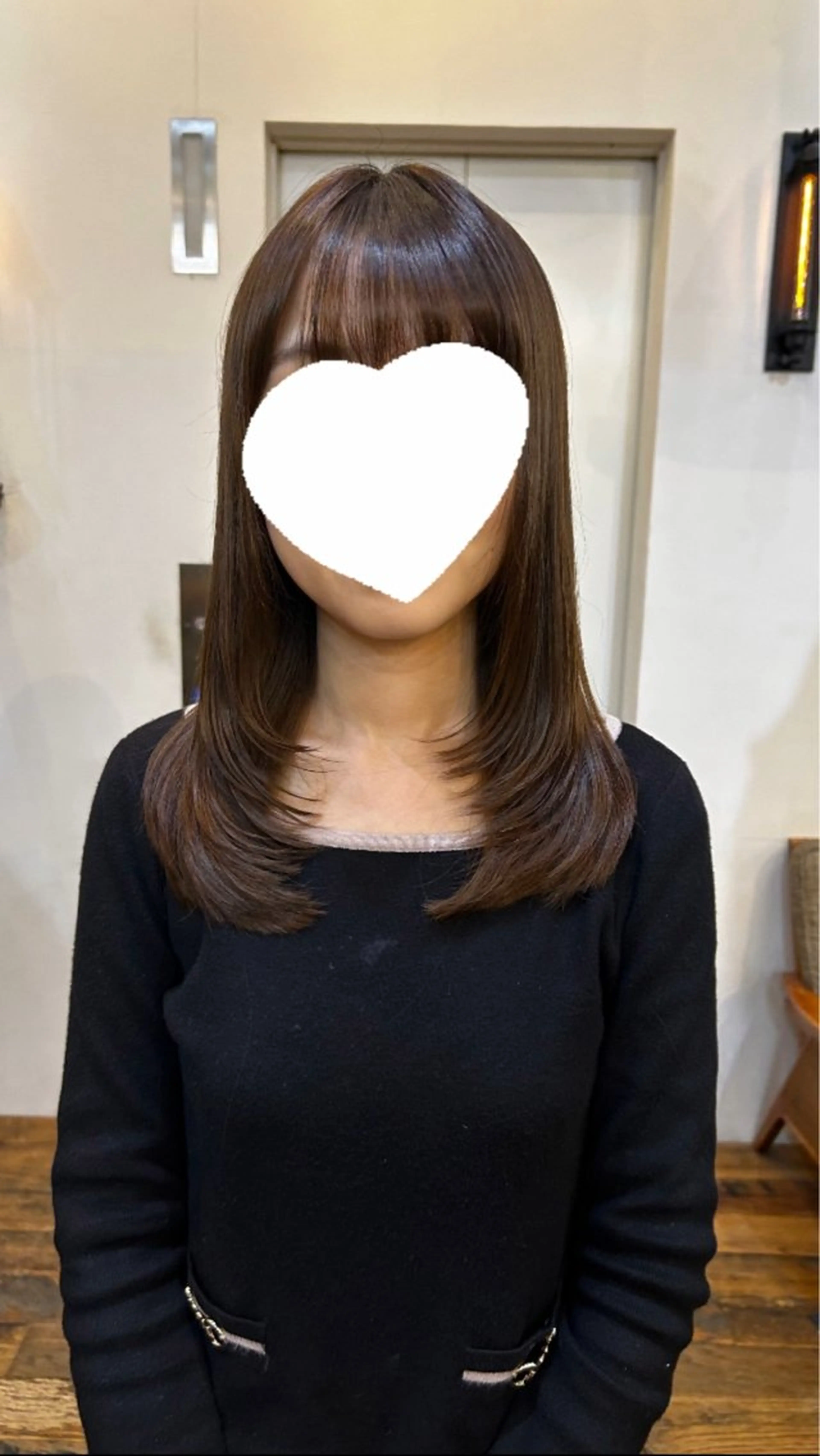 ロング レイヤーカット 似合わせカット トリートメント レイヤーカット大人気 //吉田百花のヘアスタイル