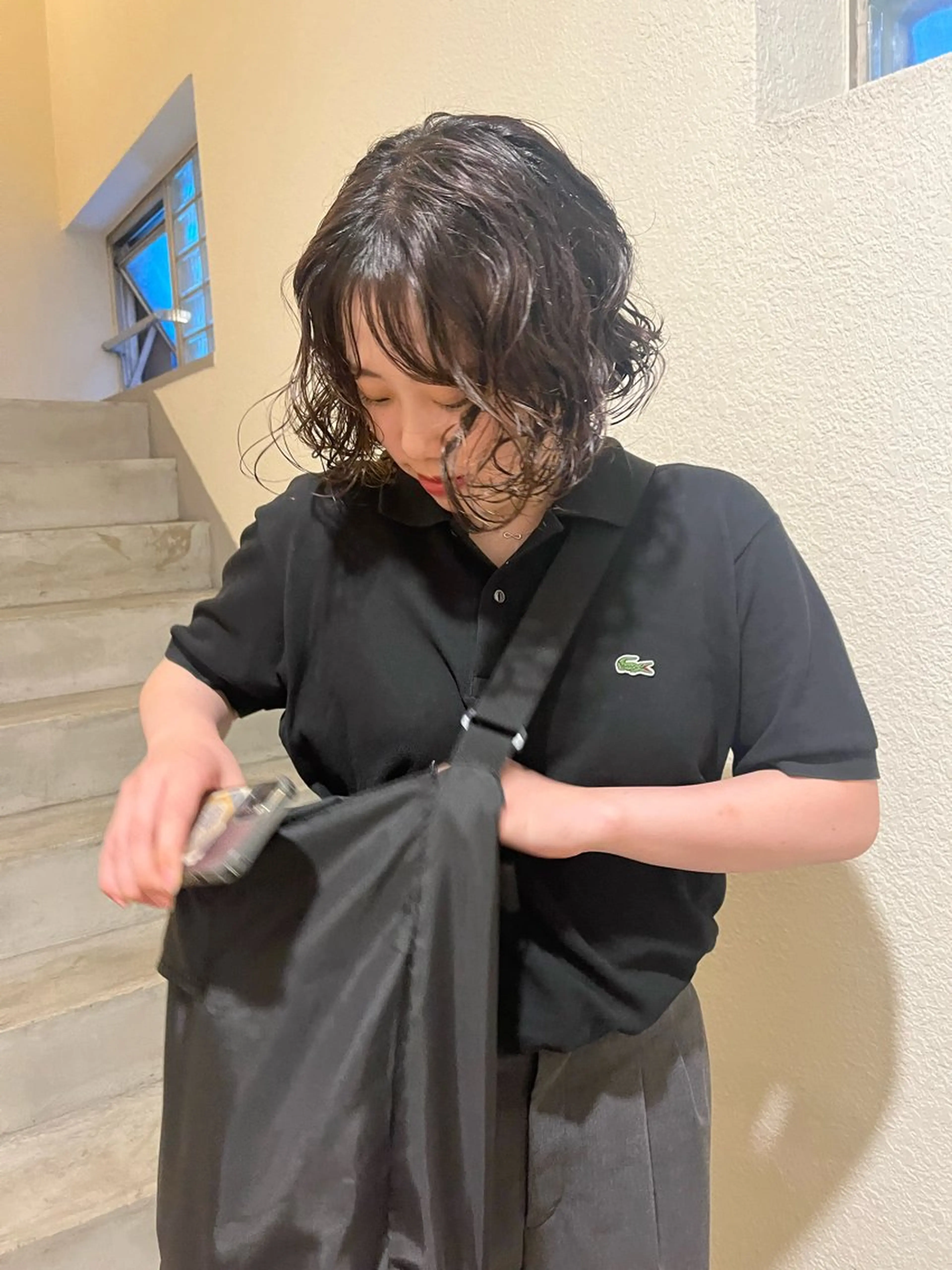 ショート パーマ SIKI yuuna レイヤーカット🪽のヘアスタイル