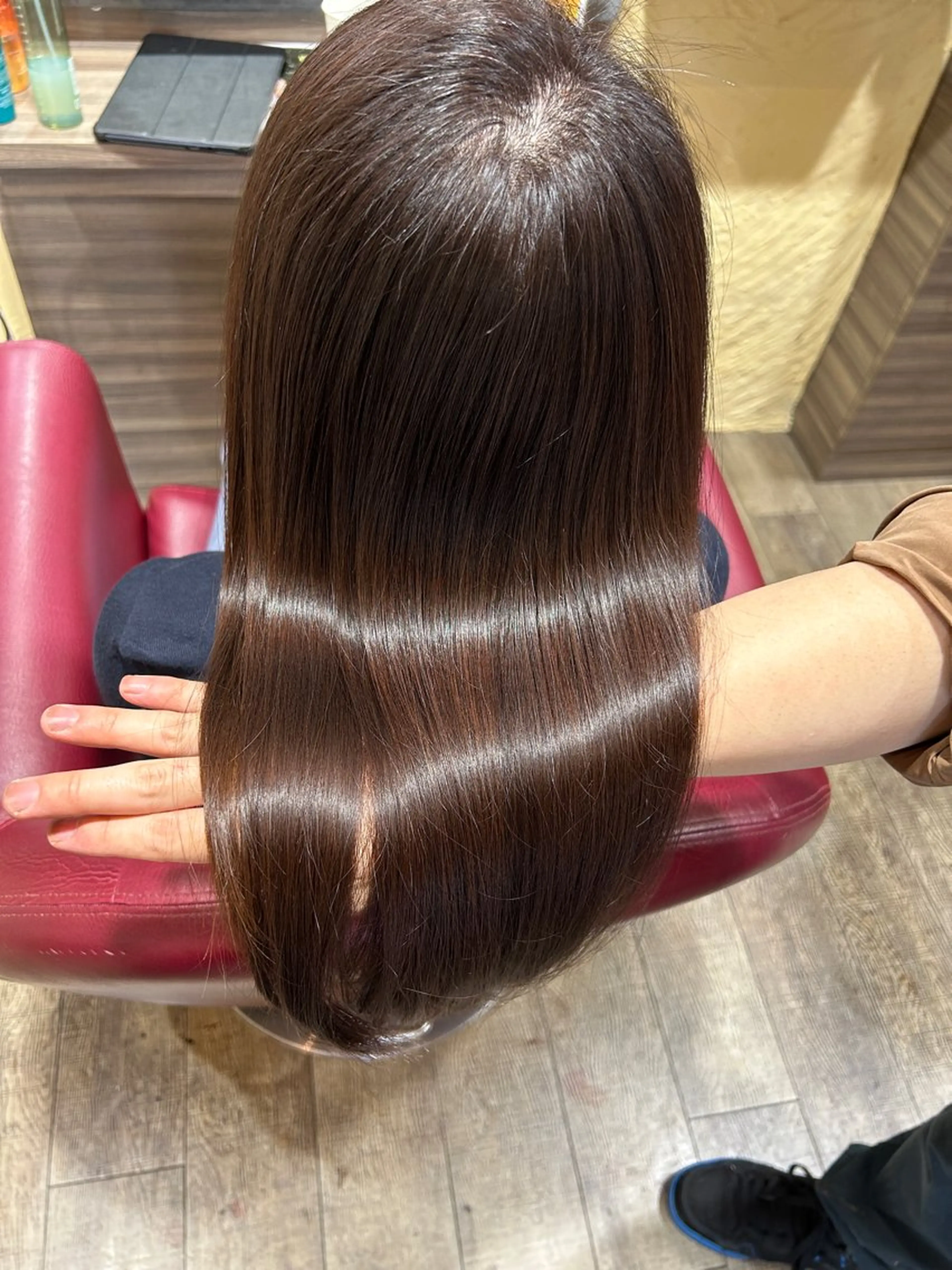 ロング トリートメント 村瀬 浩司のヘアスタイル
