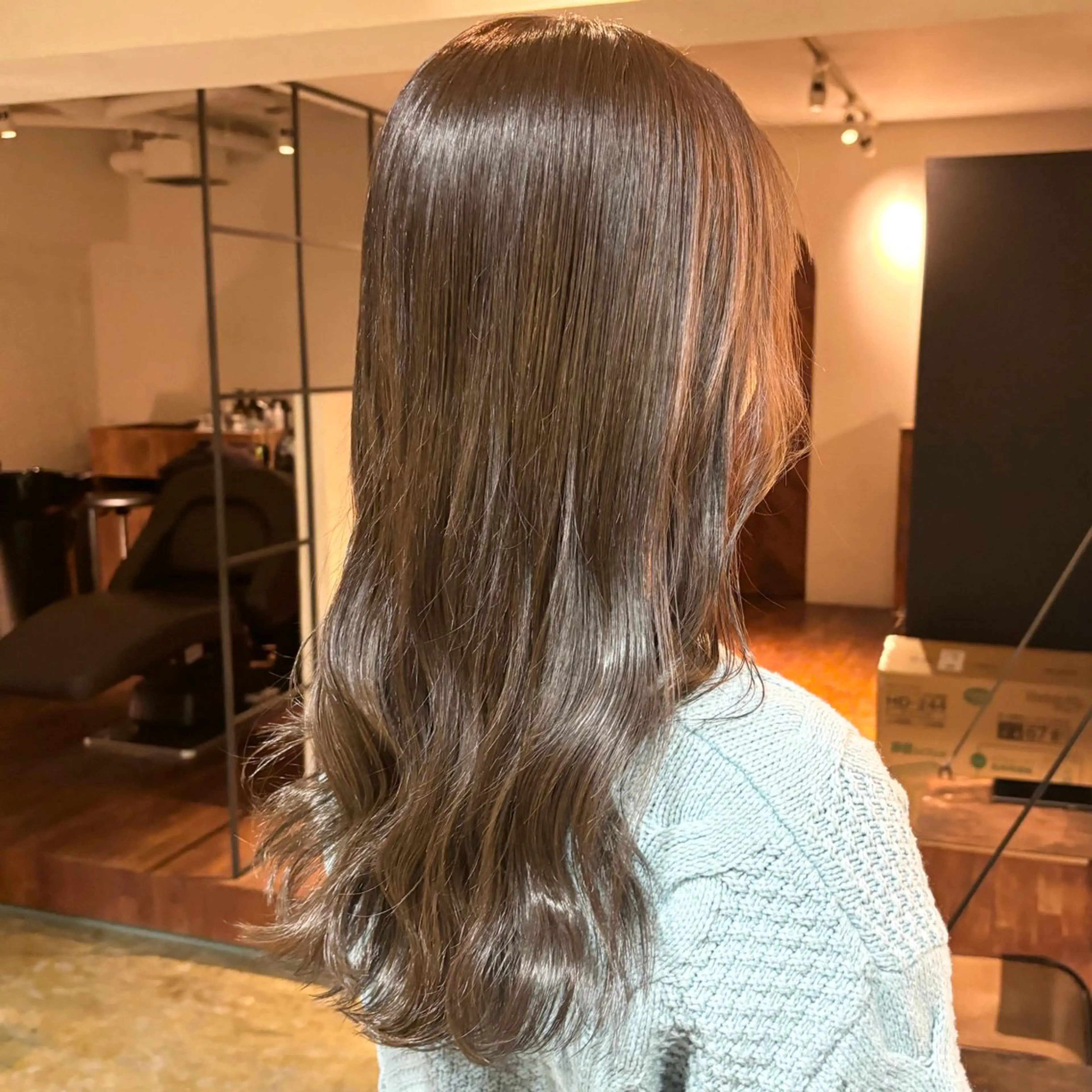 セミロング カラー ⌇透明感color 🌹ᴍᴇɢᴜᴍɪ ⌇のヘアスタイル