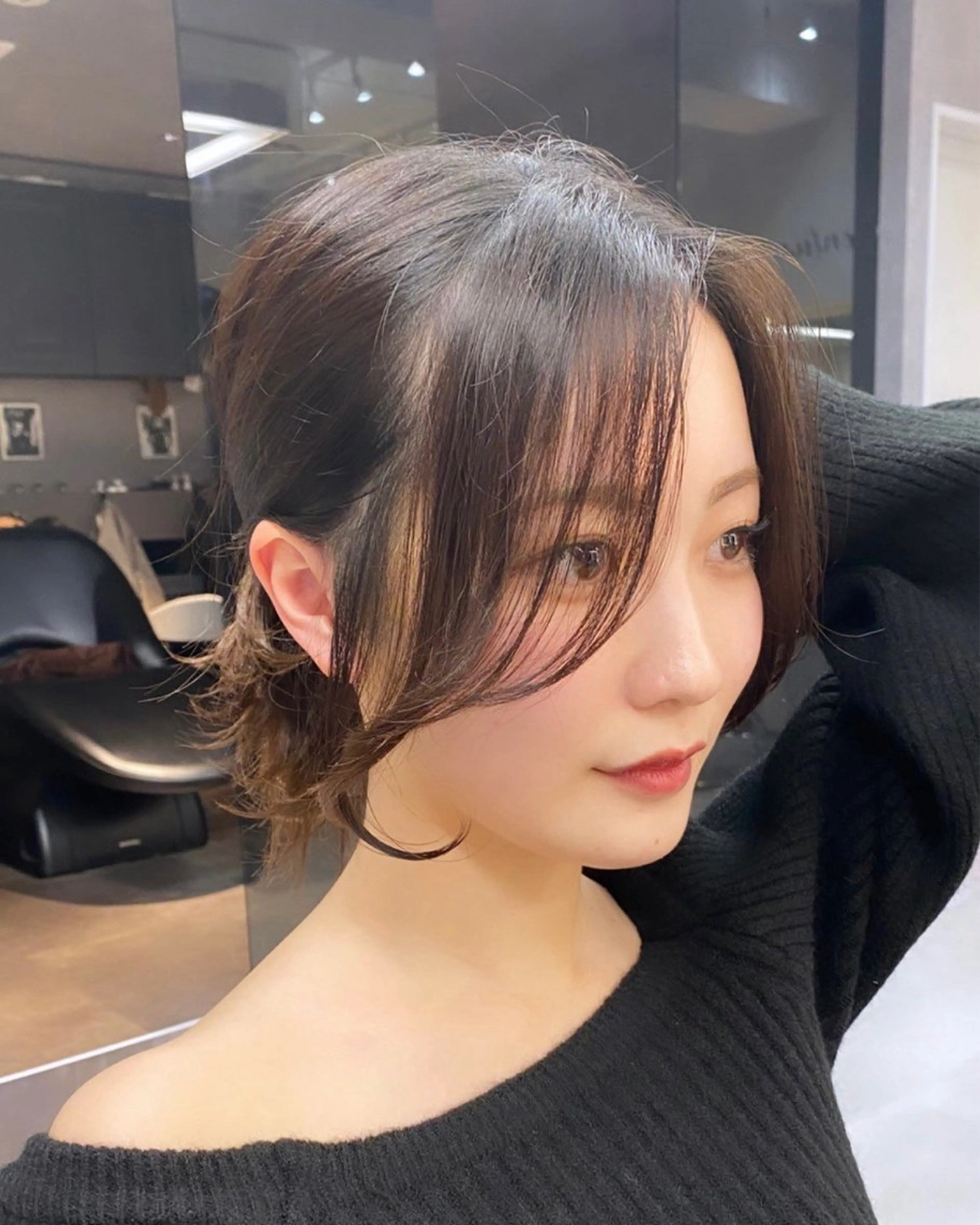 ロング カット トリートメント 池袋/韓国風レイヤー 髪質改善/村上けいとのヘアスタイル