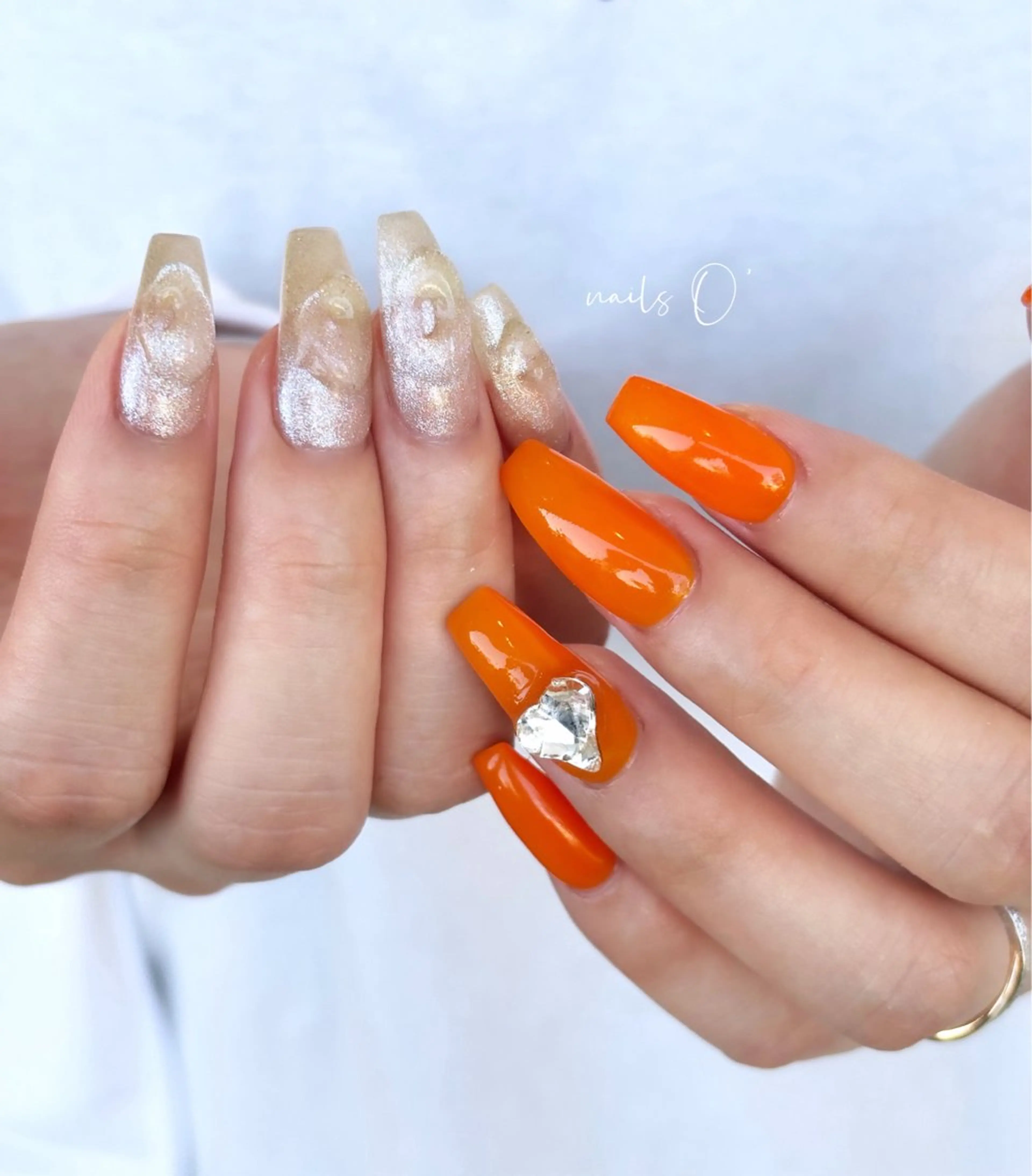 ネイル 大人可愛いネイル🎗 Hinaのネイルデザイン