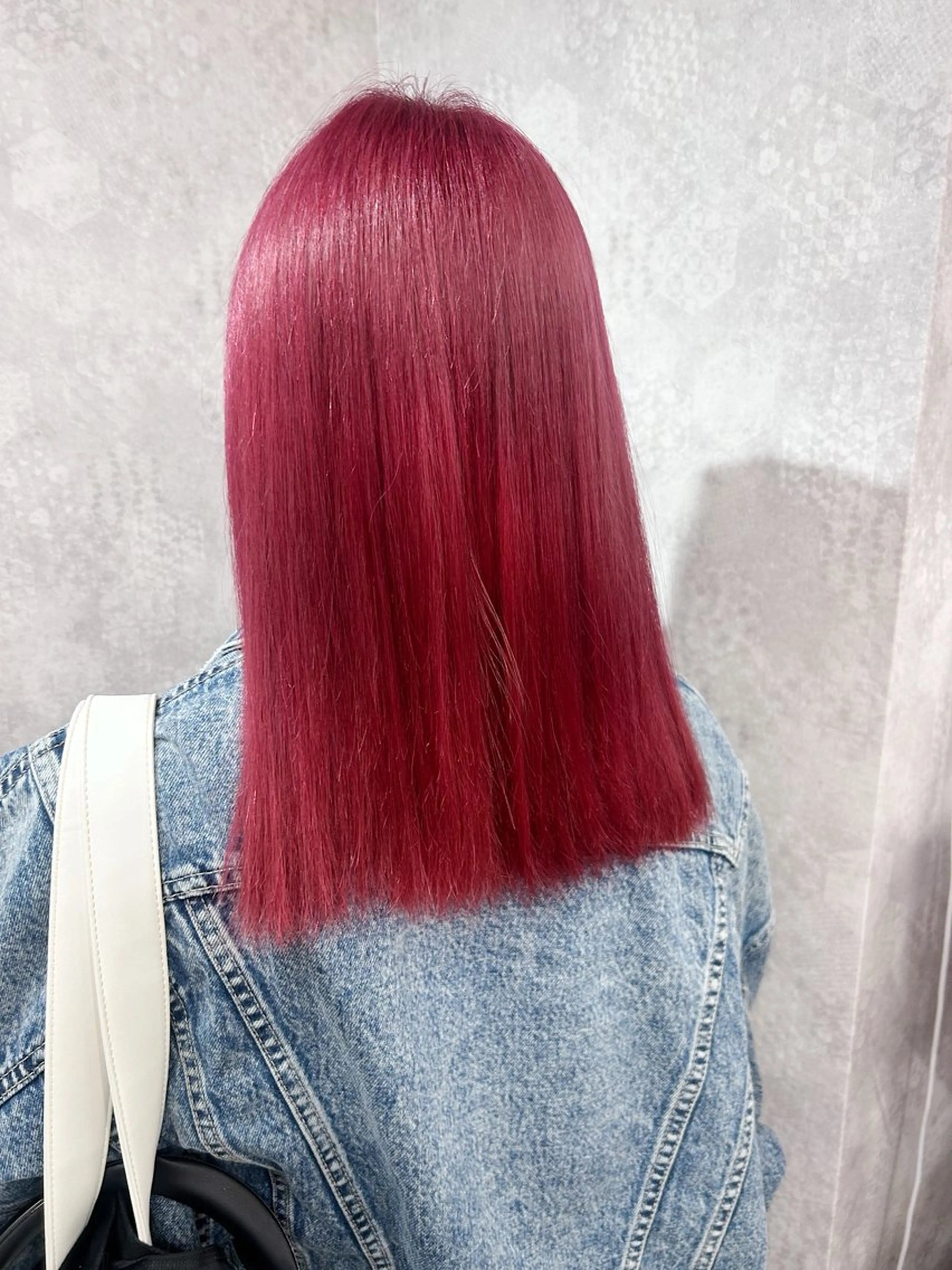 ミディアム カラー ヘアカラー トリートメント ヘアセット 💕誰より可愛い💕 ピンク🎀YUUKAのヘアスタイル