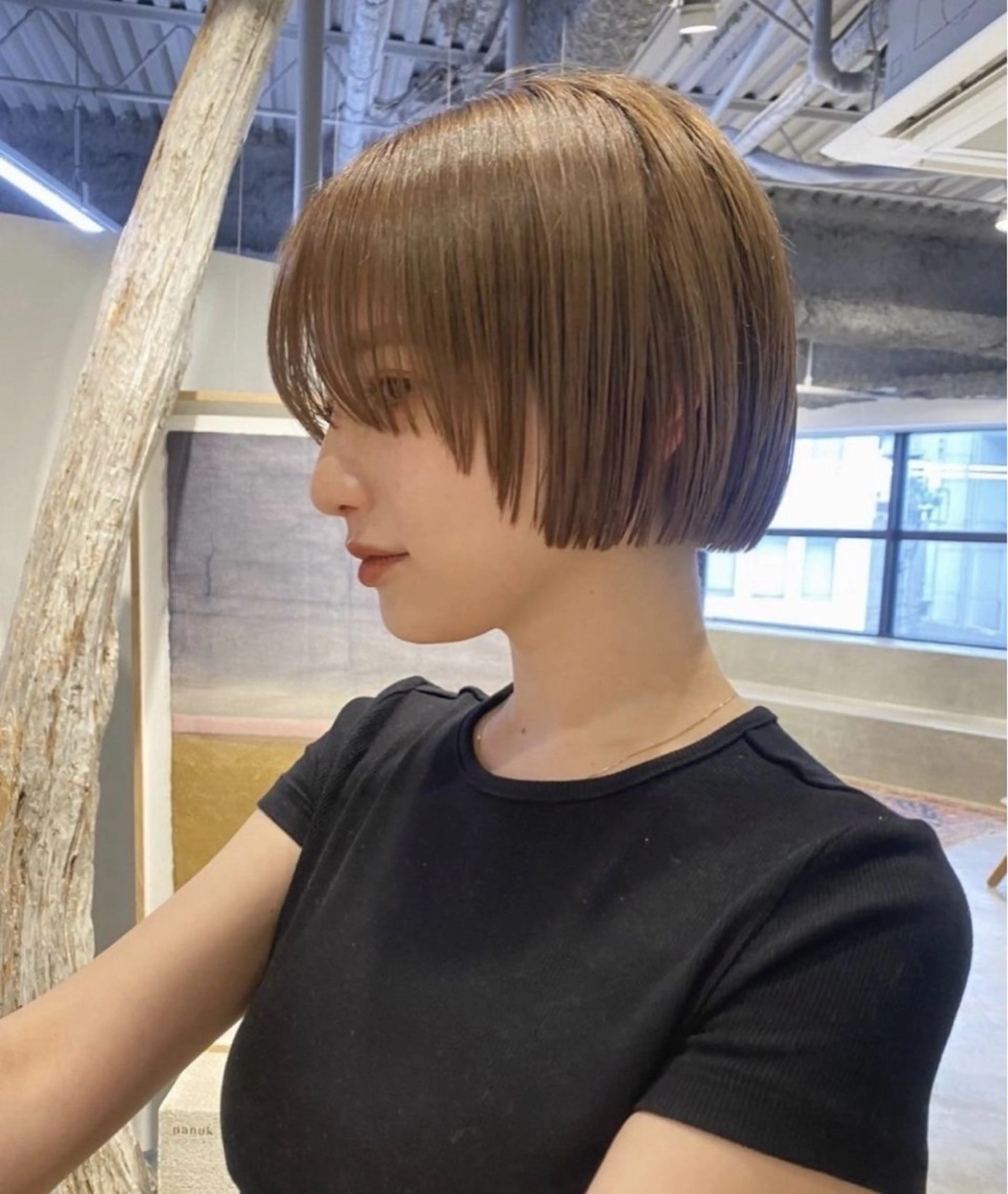 ショート カラー wixy mimi所属・ボブ/透明感カラー 🌿栄🌿kouneのヘアスタイル