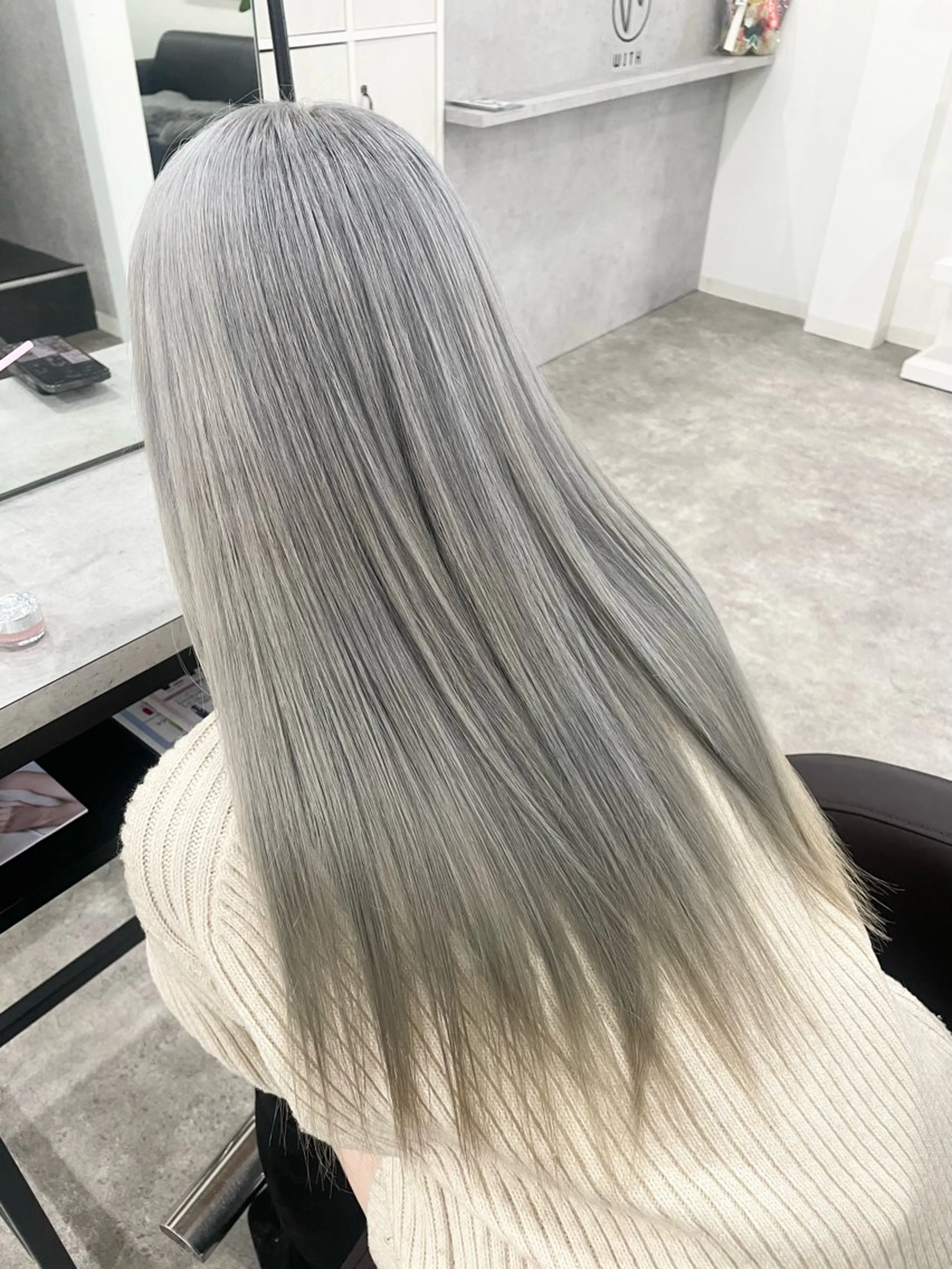 ロング ヘアカラー WITH所属・WITH 新町 店長 masaのヘアスタイル