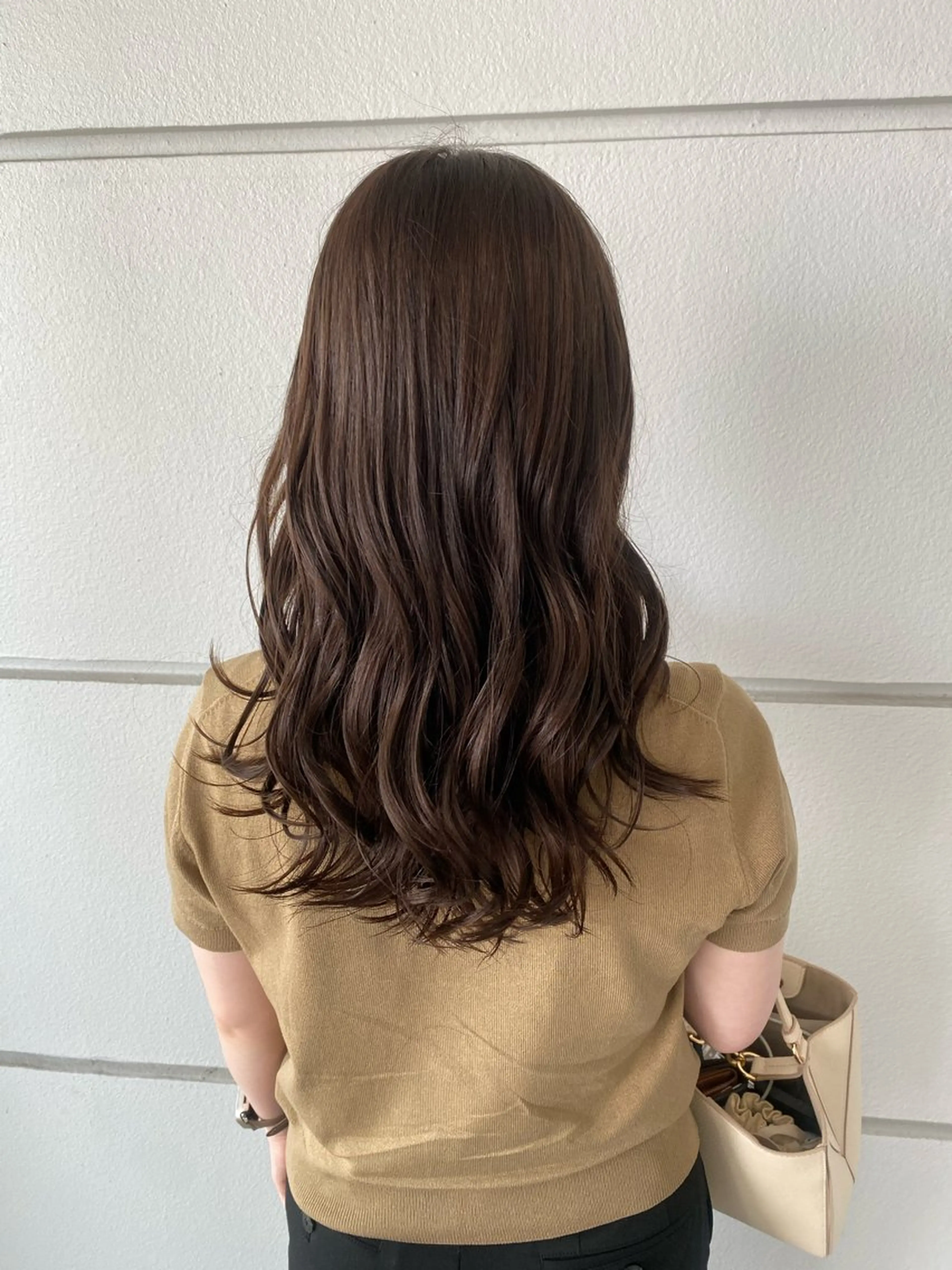 ミディアム カラー カット ヘアカラー トリートメント 髪質改善特化🥣🫧 天神美容室のヘアスタイル