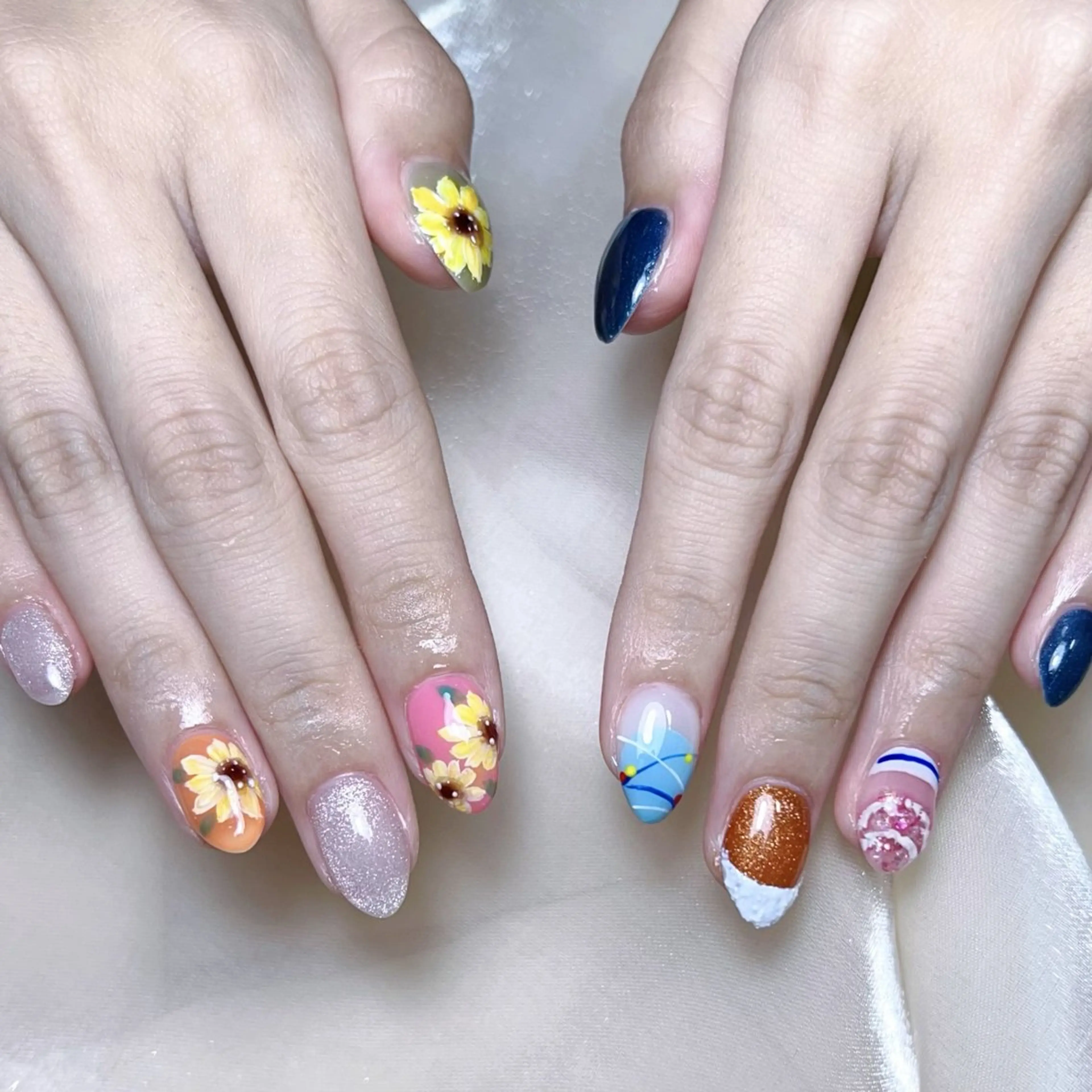 ネイル ハンドネイル NAILサロン 木にいるのネイルデザイン