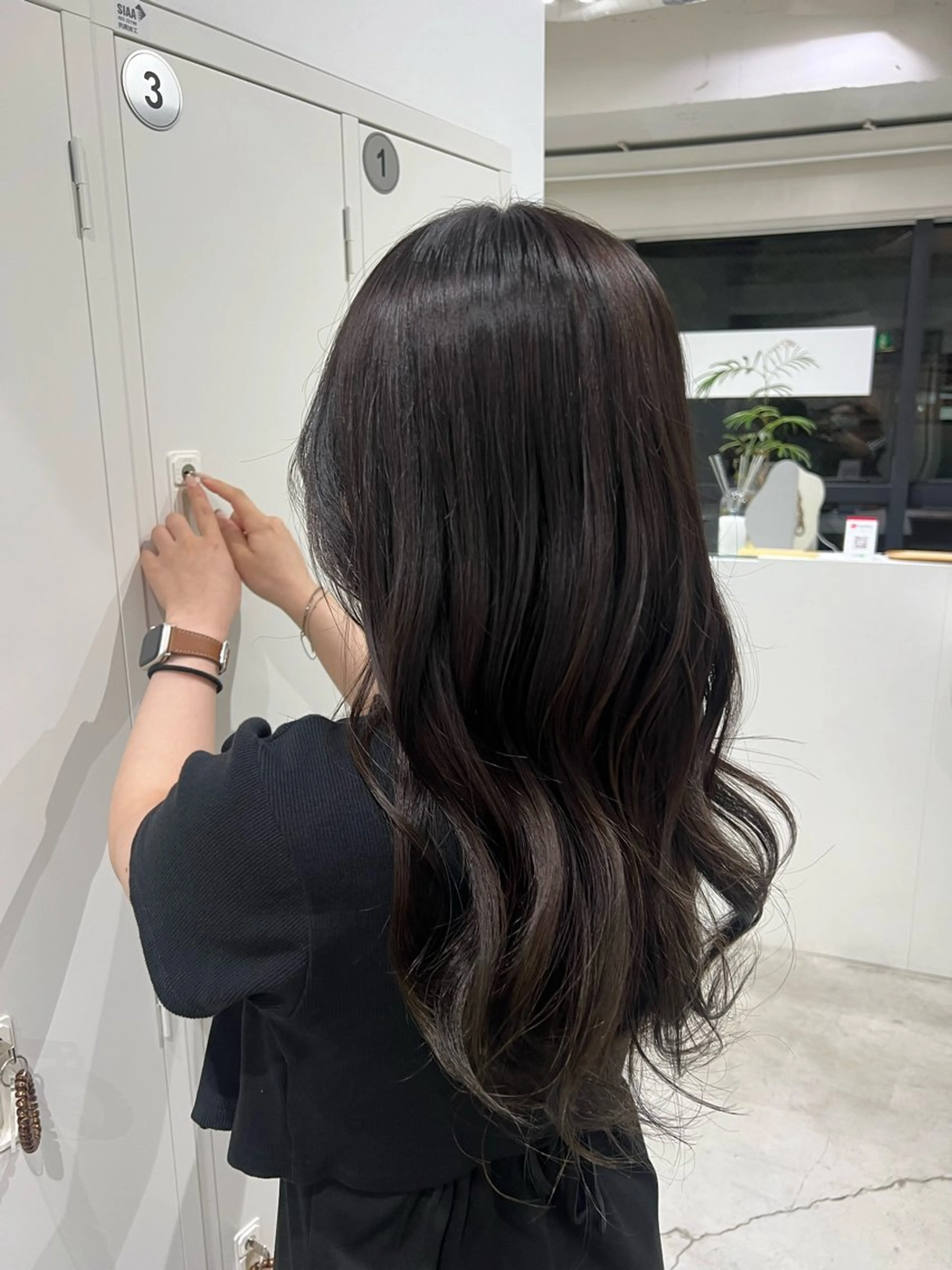 ロング カラー グレージュ ヘアカラー トリートメント 透明感カラー/ RIKO🌺🥥のヘアスタイル