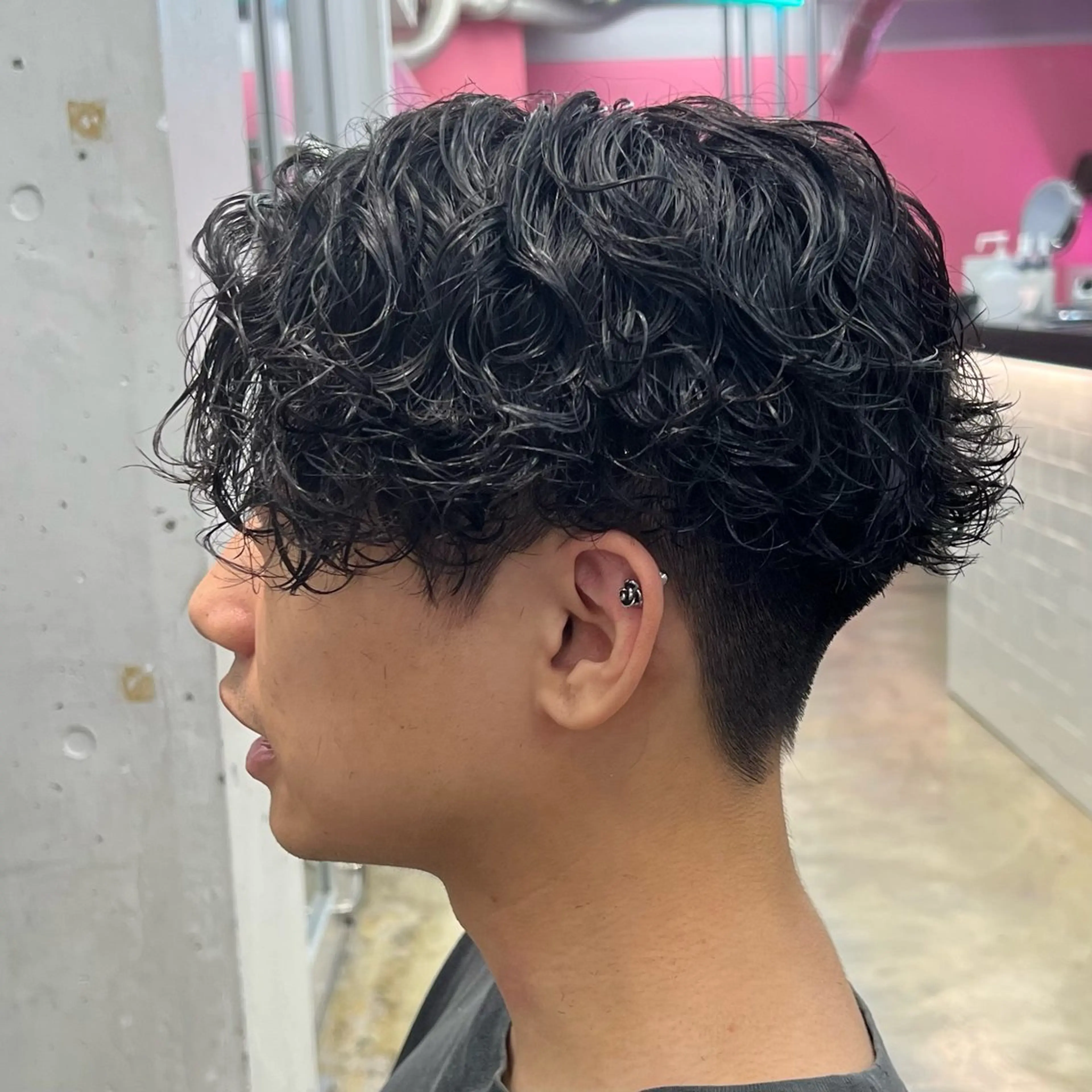 パーマ メンズ 似合わせパーマ/ 艶髪矯正/文哉のヘアスタイル