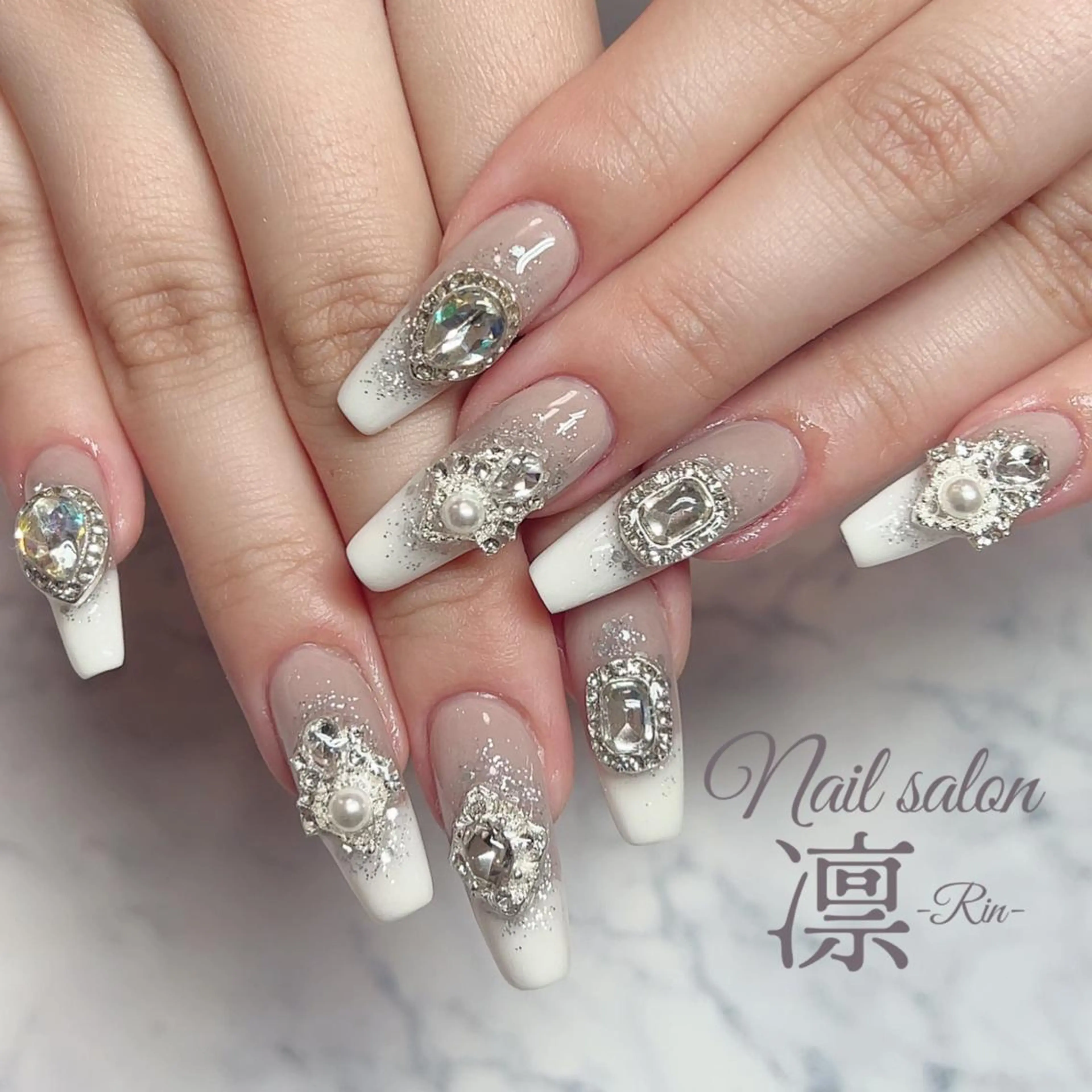 ネイル スカルプネイル private salon凛のネイルデザイン