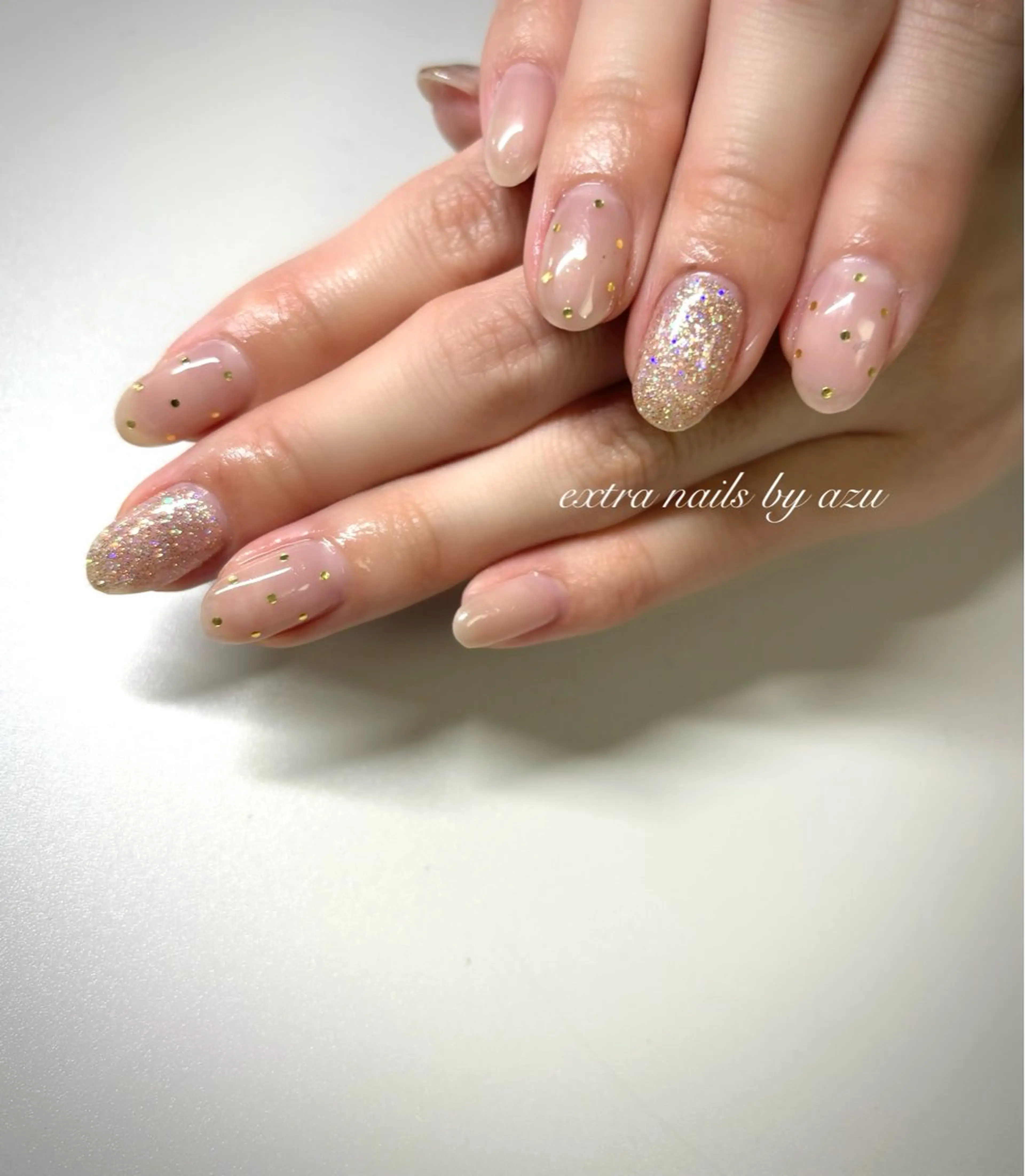 ネイル ハンドネイル extranails /wax　azuのネイルデザイン