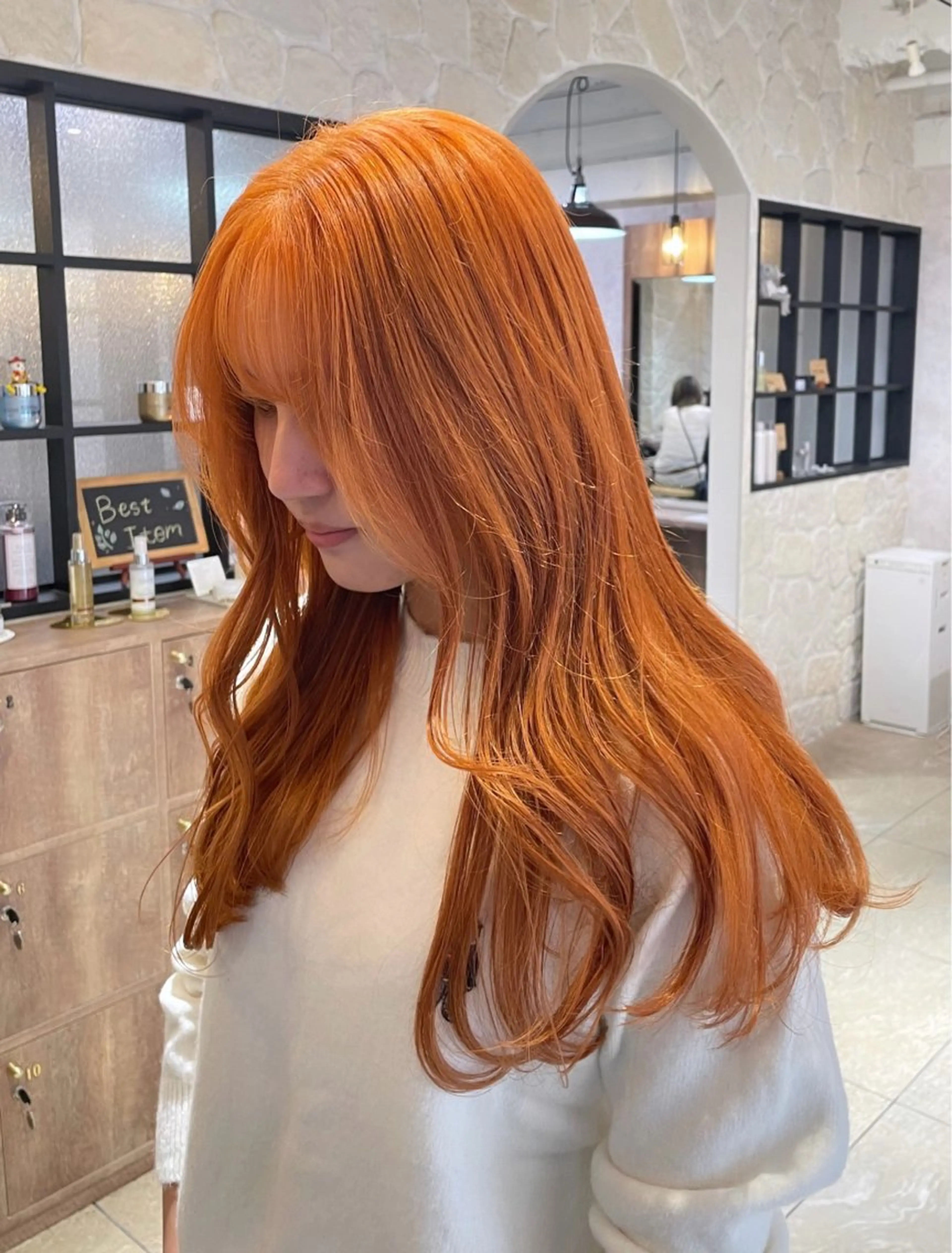 ロング MOE/透明感カラー 🖤町田/PARKのヘアスタイル