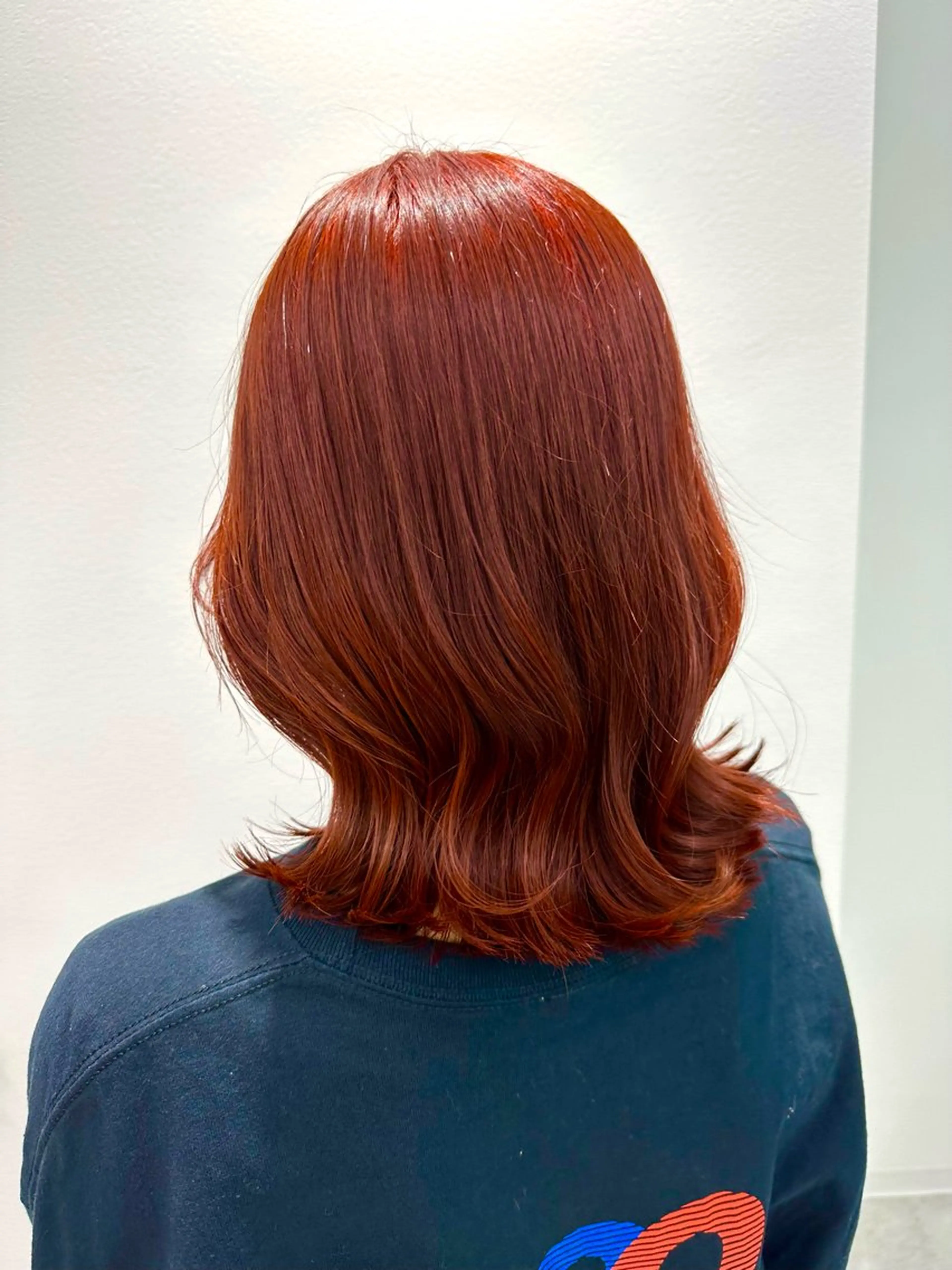 セミロング ヘアカラー トリートメント 🍒ワイン系 ウルフカット🍒拓未のヘアスタイル