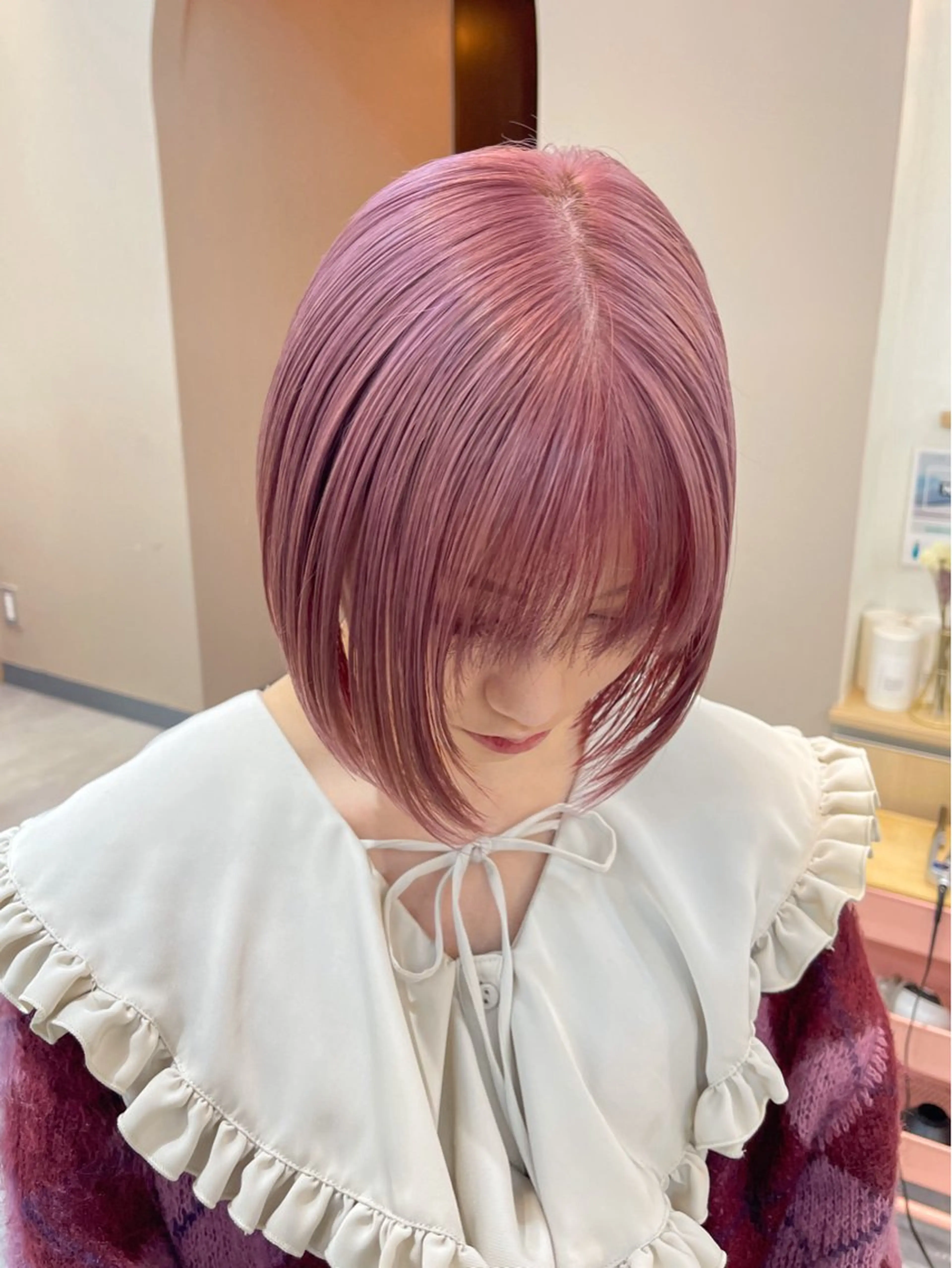ショート カット ヘアカラー 超ボブ特化船橋駅 徒歩5分/國分雄斗のヘアスタイル