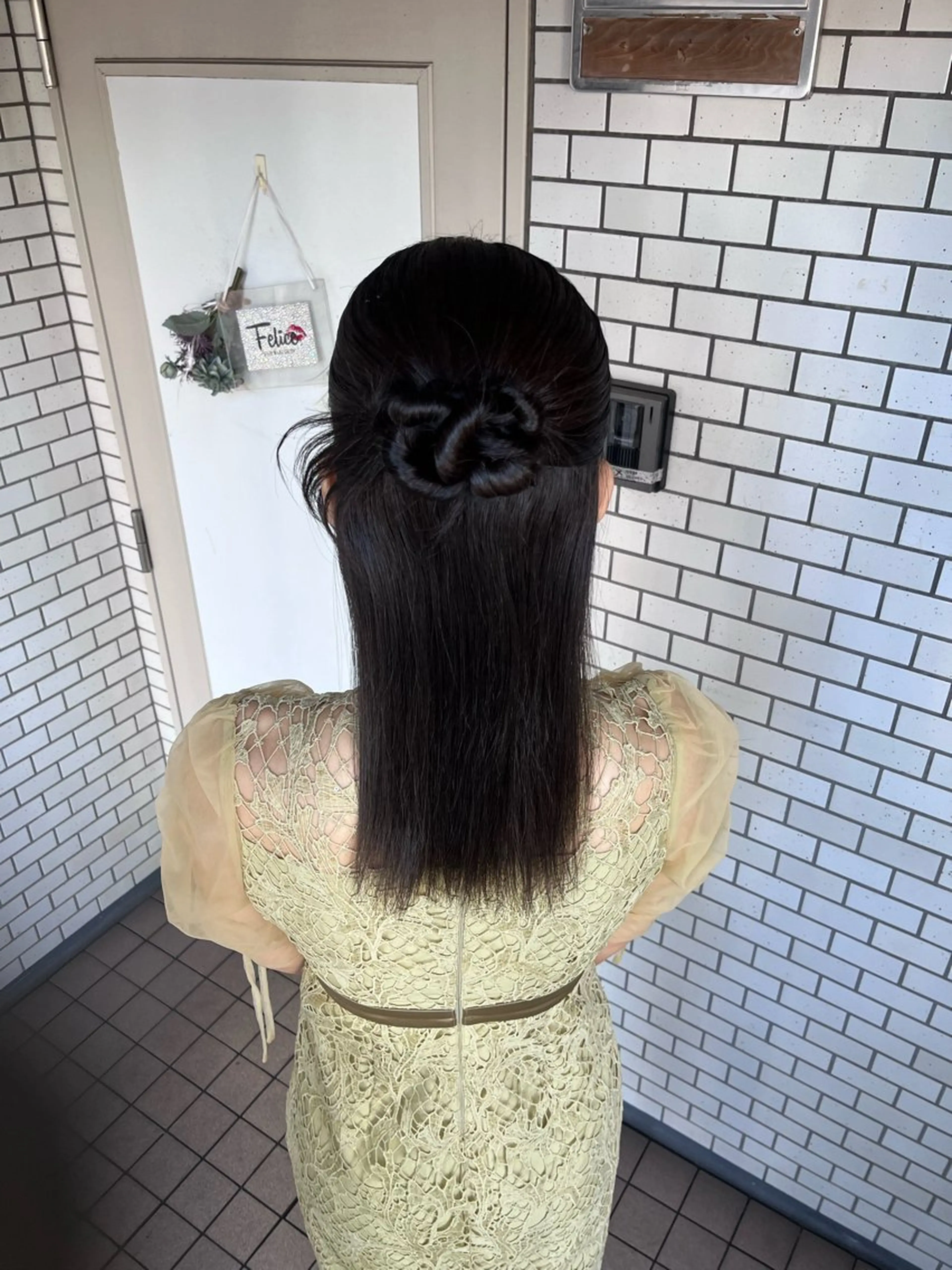 ヘアアレンジ ヘアセット 参列 ✽ 推し活ヘア 💕ゆり🐈🐾のヘアスタイル
