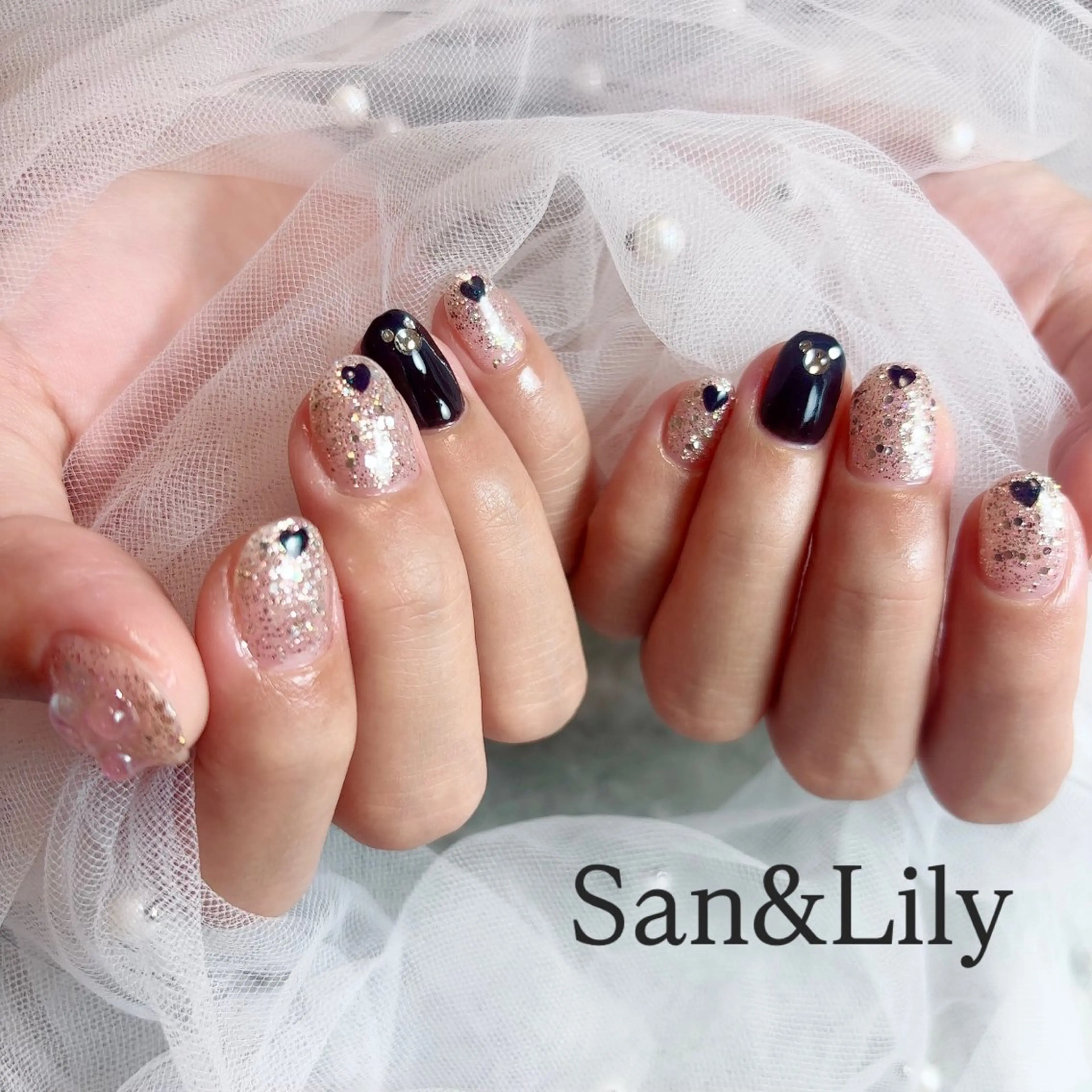 ネイル ハンドネイル San＆Lily madokaのネイルデザイン