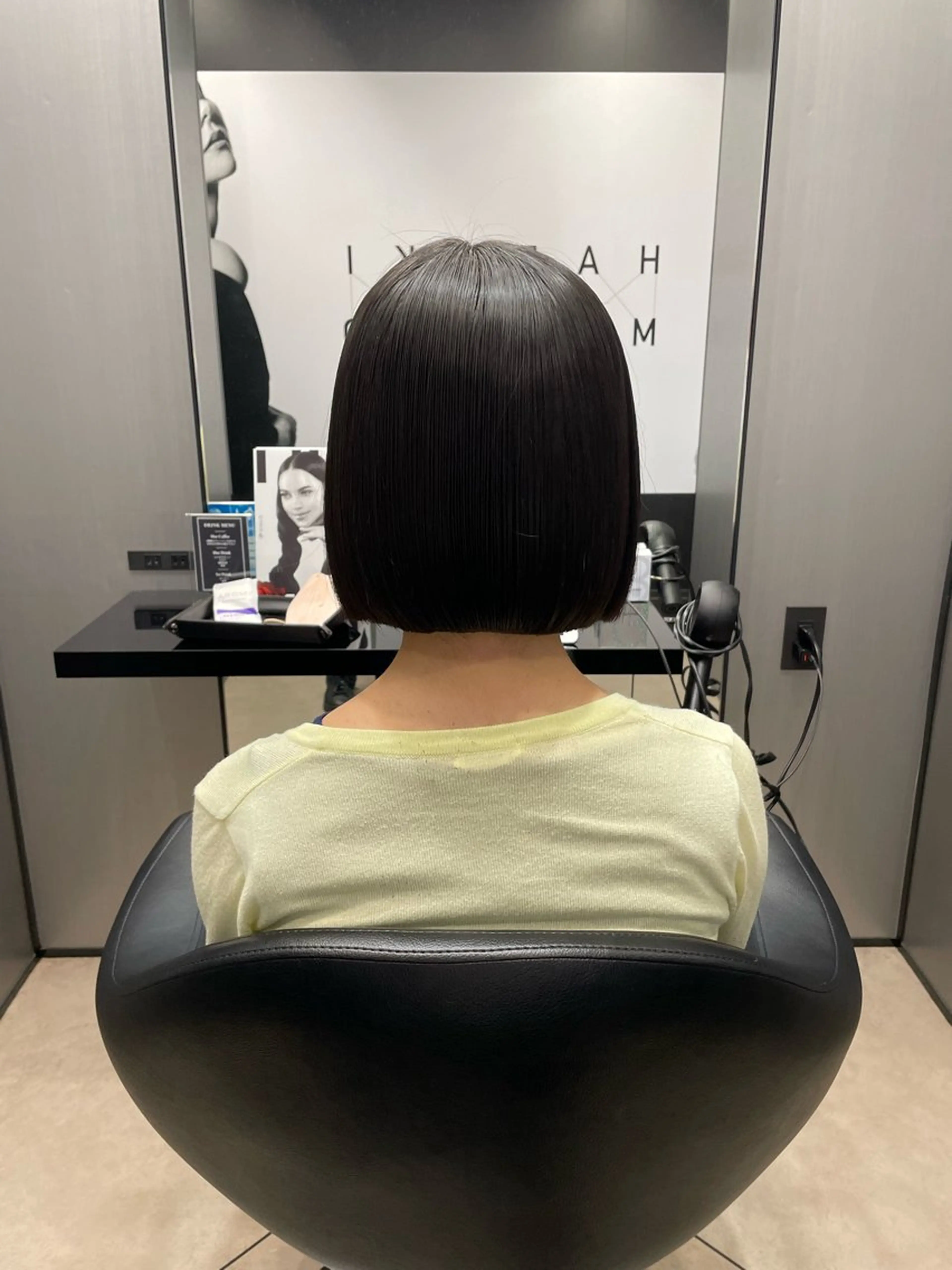 ショート ボブ HARUKI MINATO JAPAN所属・秋山 輝星のヘアスタイル