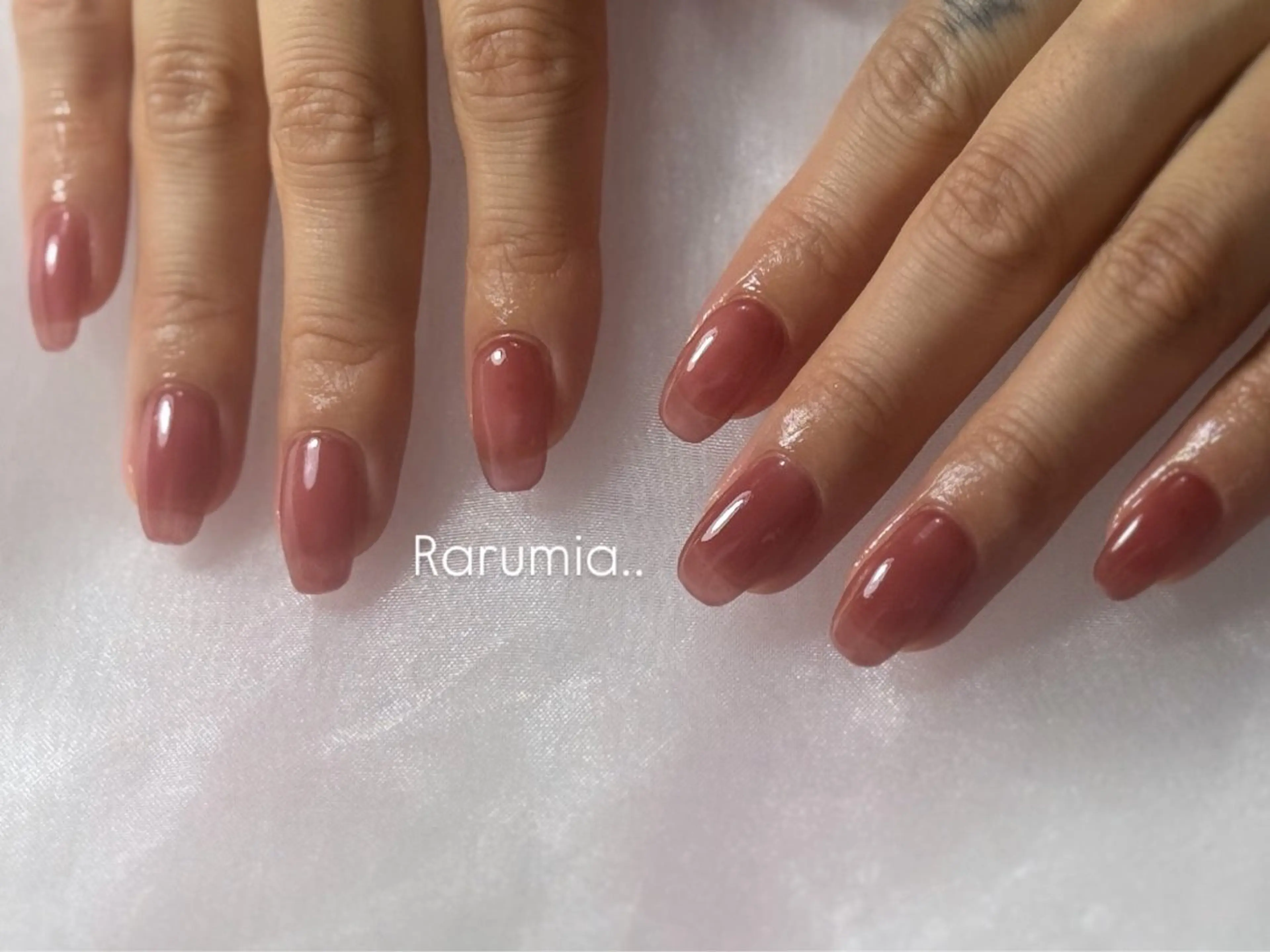 ネイル ハンドネイル Rarumia miiのネイルデザイン