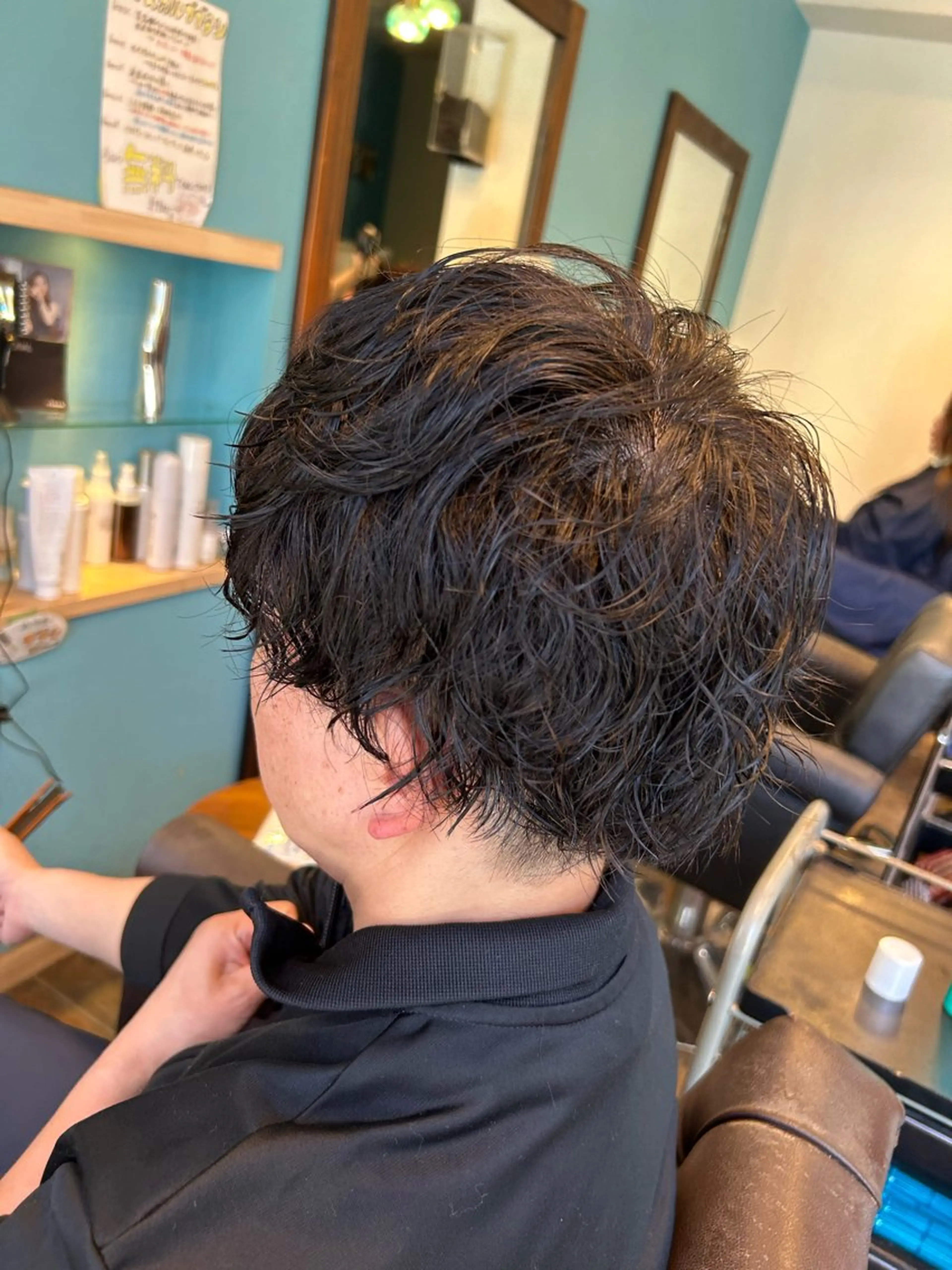 ショート パーマ 谷 未来美のヘアスタイル