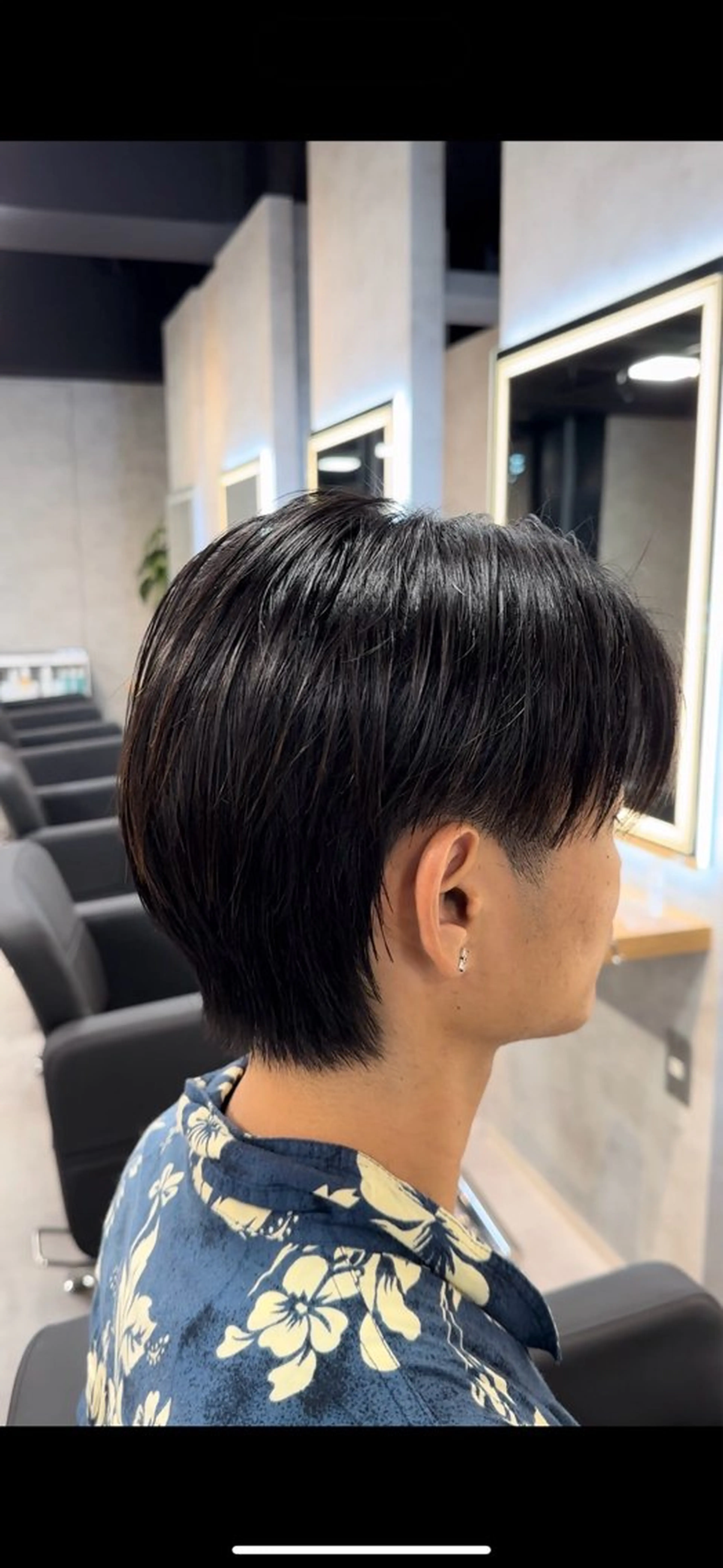 ショート メンズ センターパート メンズ韓国風 韓国風ヘア カット 札幌メンズヘア指名 No.1光👑👑のヘアスタイル