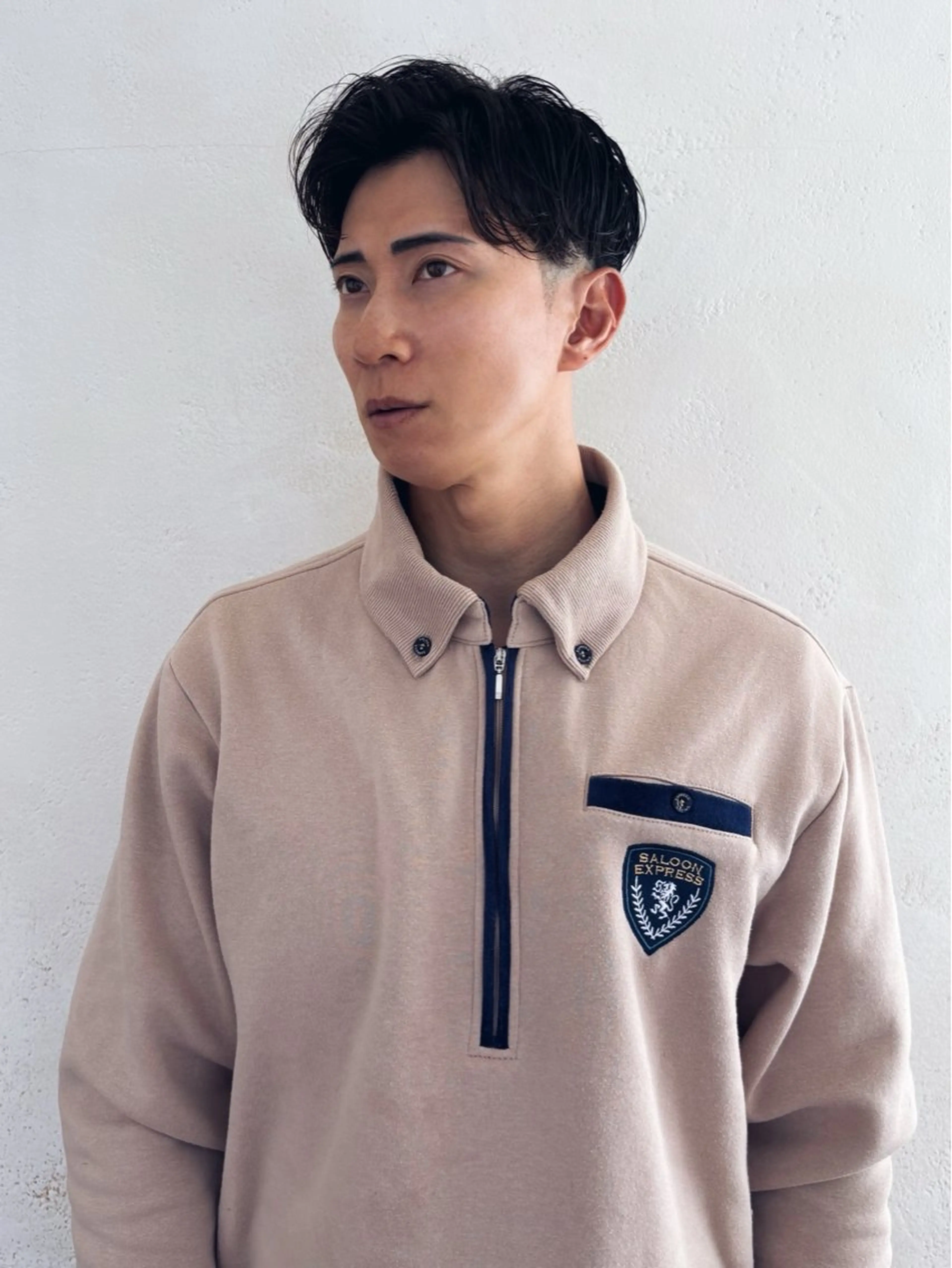 ショート メンズ センターパート ARCHE南堀江所属・ARCHE南堀江 MENS専用のヘアスタイル