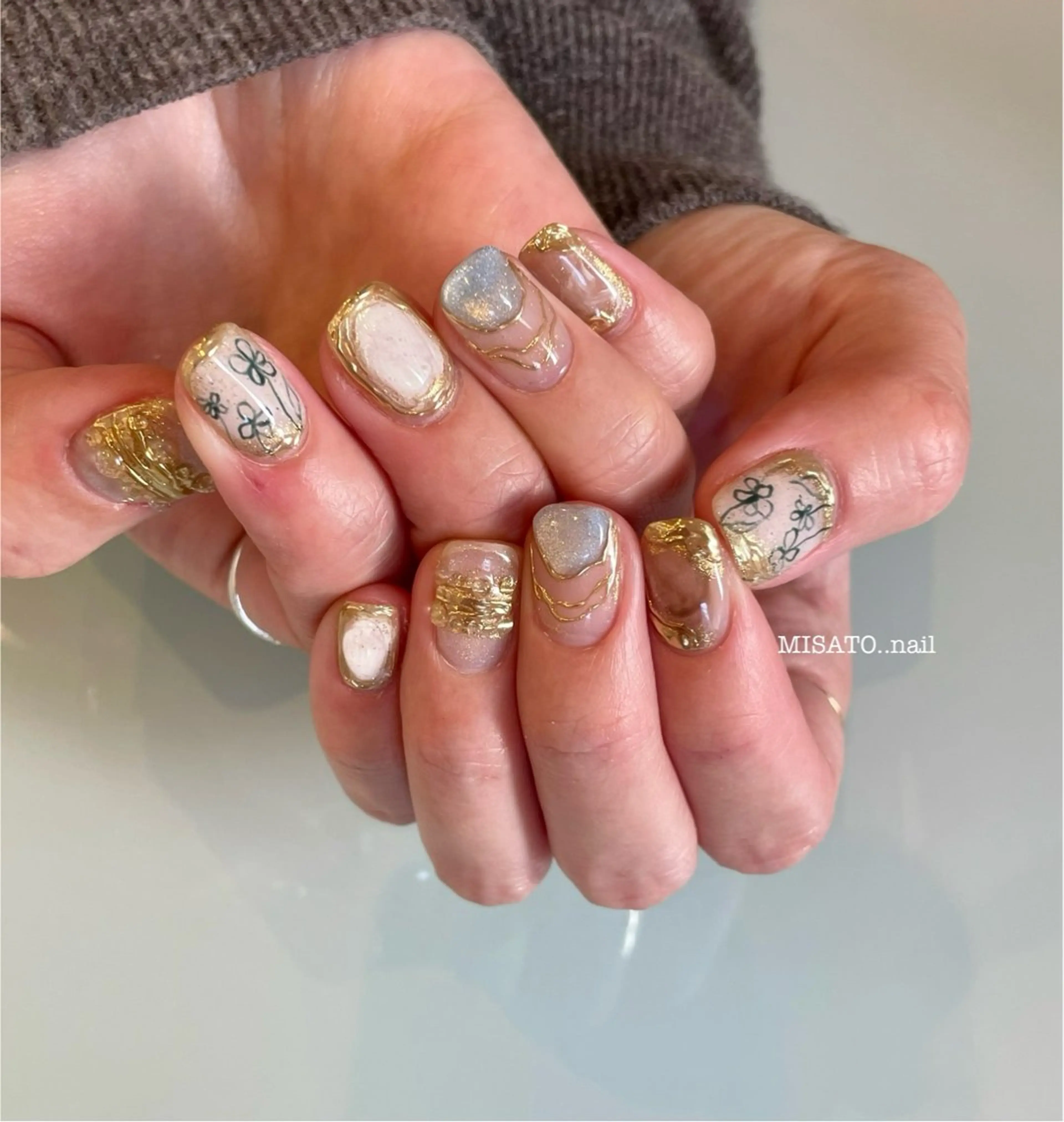 ネイル ハンドネイル coup-de-vent（クードヴァン）所属・MISATO nailのネイルデザイン