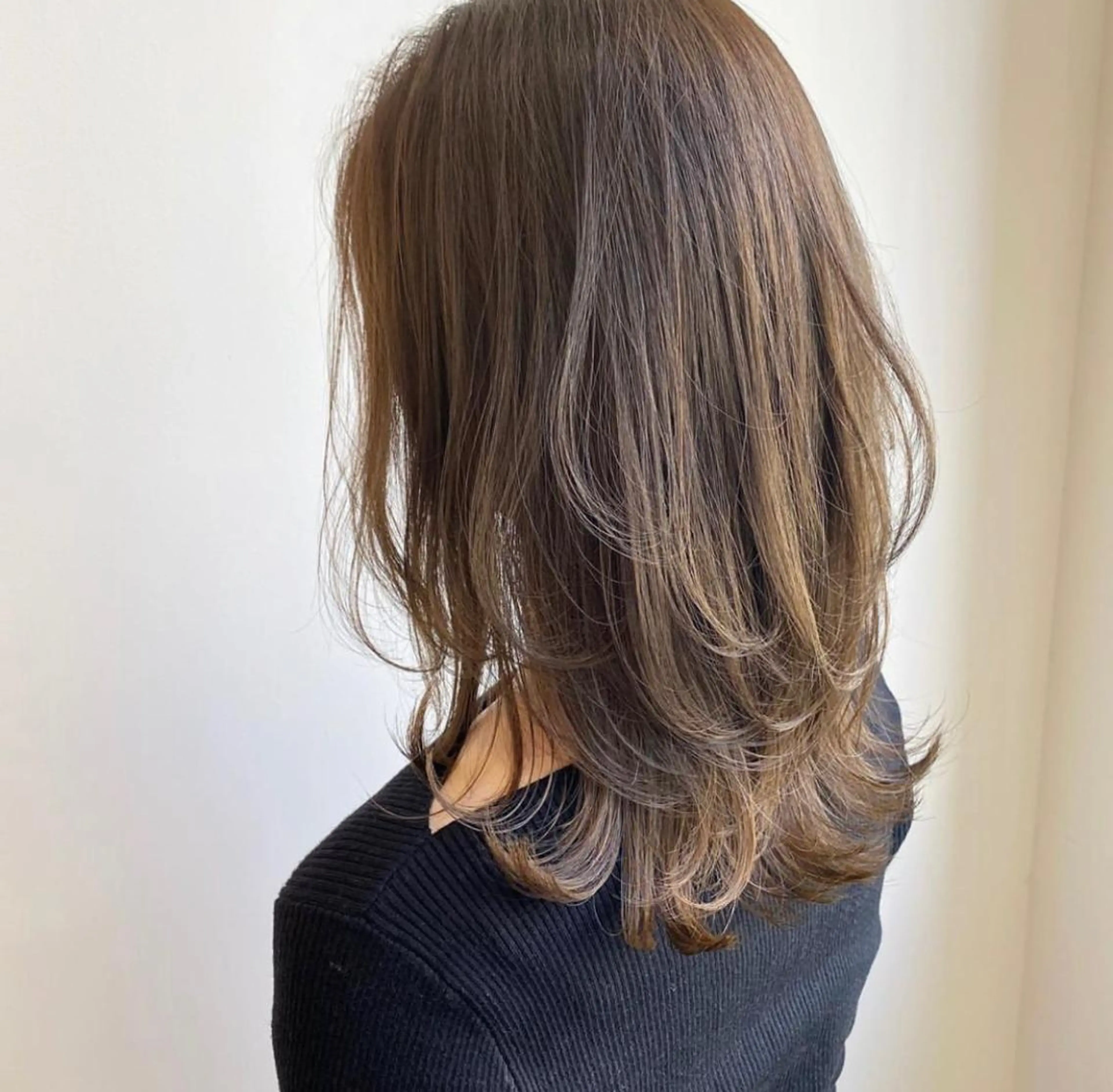 ミディアム レイヤーカット 🌟ショート/シ ョートボブ/岡田🌟のヘアスタイル