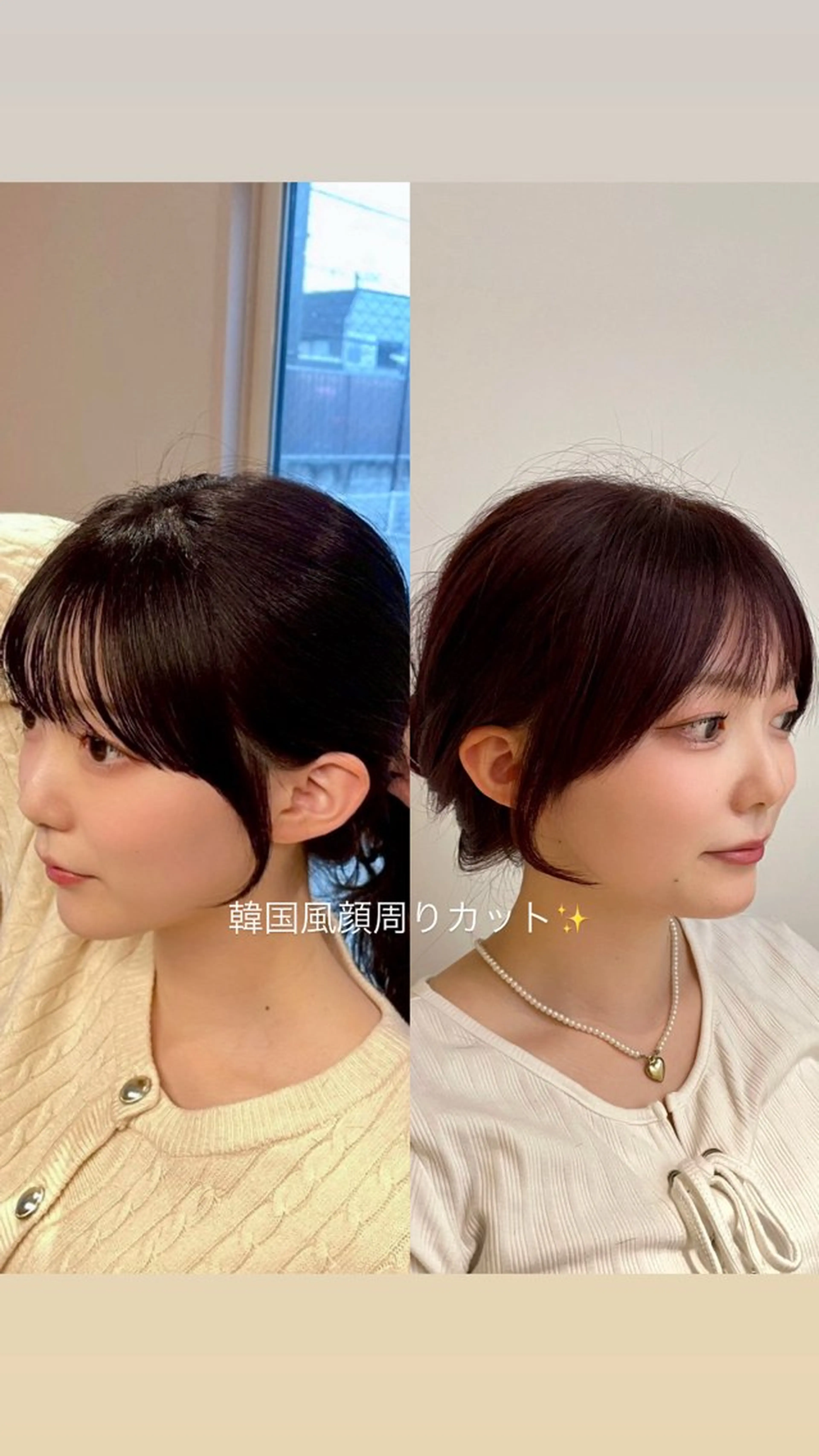 ロング カット 🕊️顔周りカット 暖色系🍒/偉楓のヘアスタイル