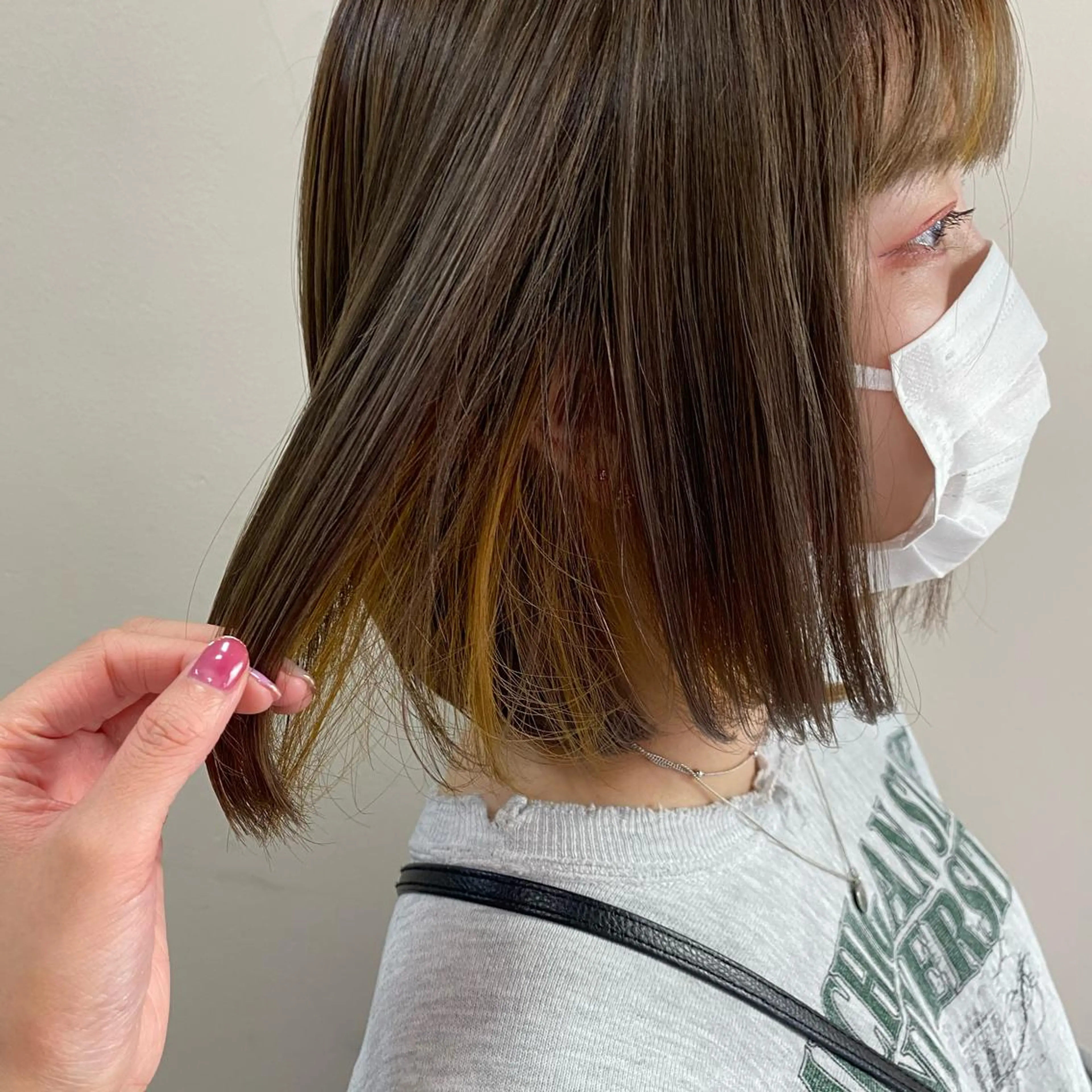 ショート カラー Legami 熊本(レガーミ)所属・清村 和音のヘアスタイル