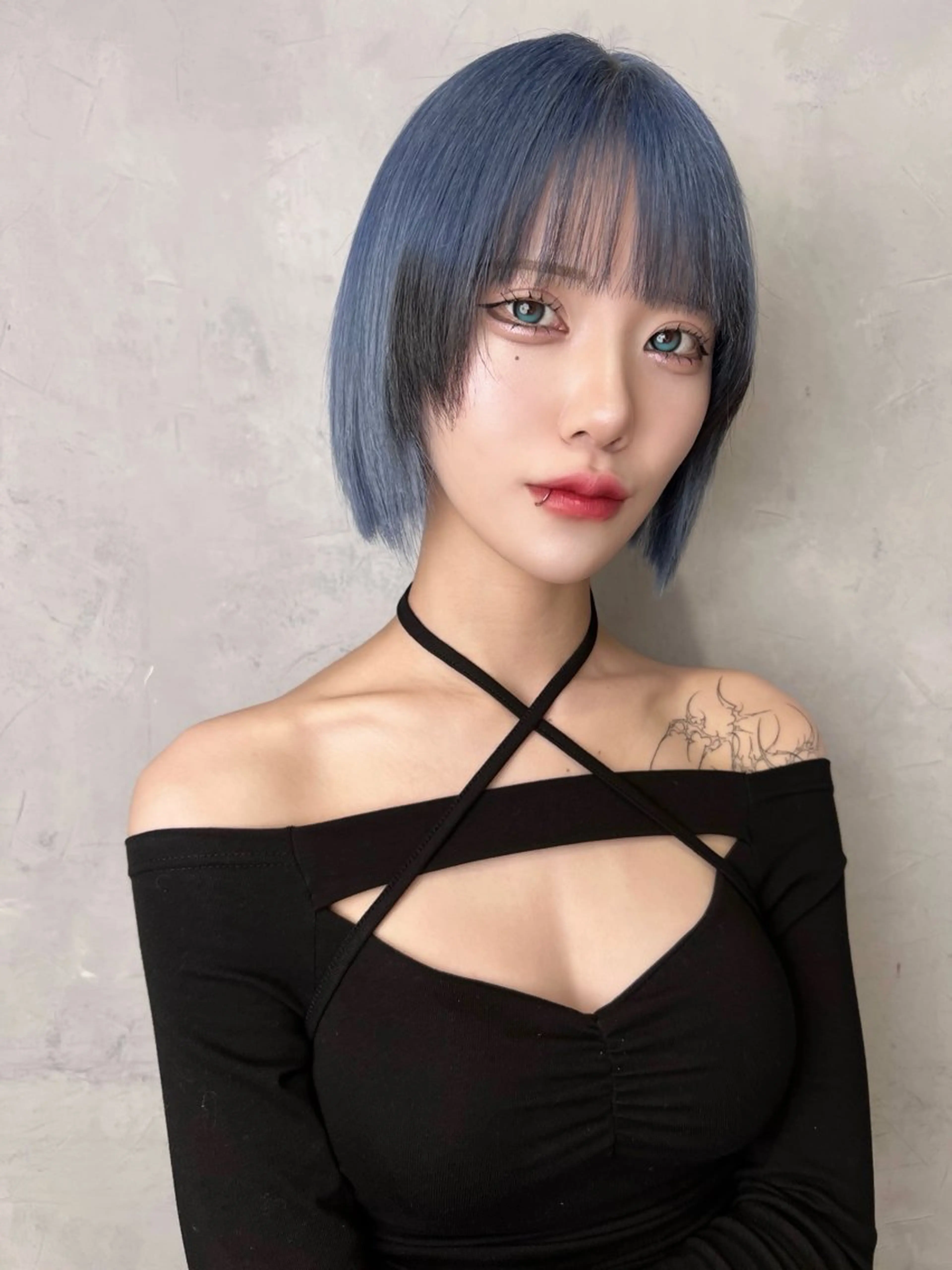 カラー ヘアカラー トリートメント 似合わせ×ハイトーン キドヨシキのヘアスタイル