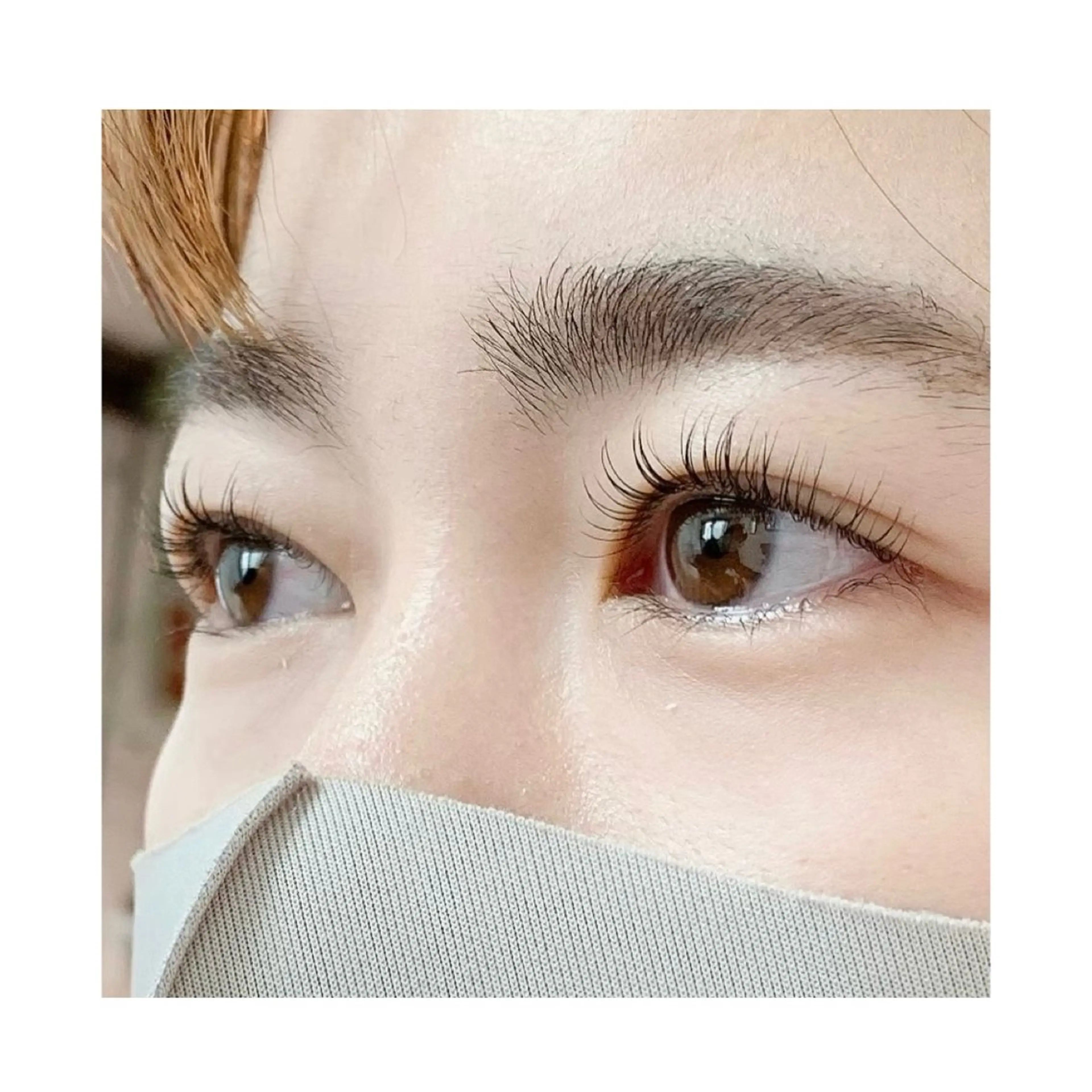💭カールが物足りない→【アップワード】フラットラッシュ/160本の写真